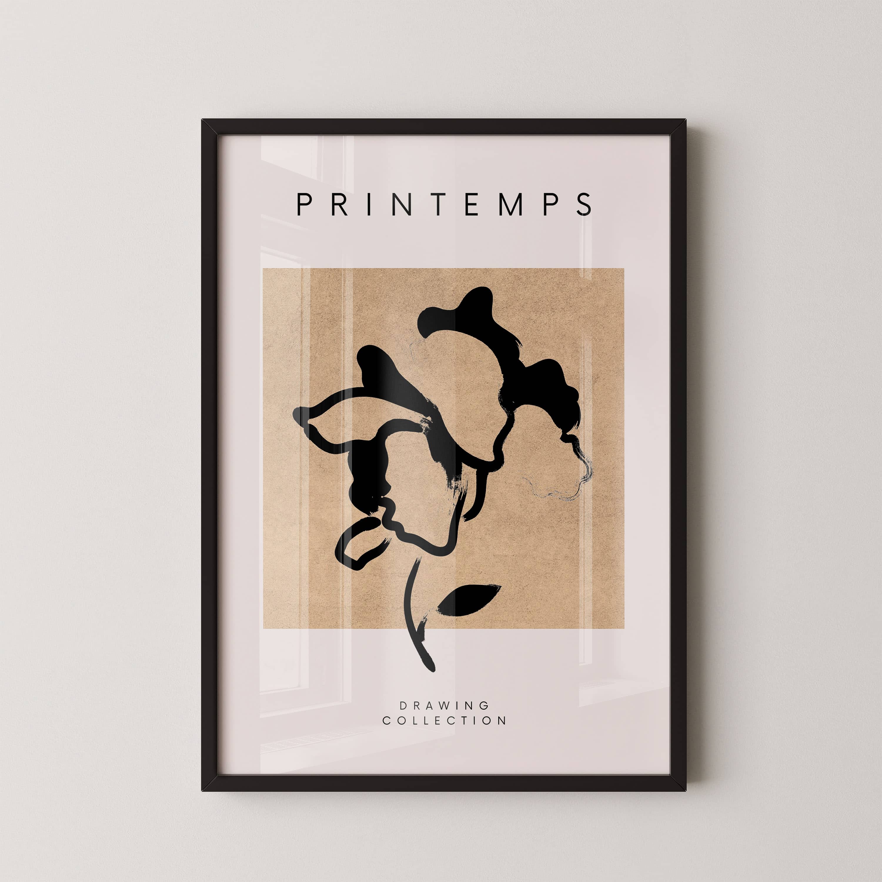 Printemps Floral Silhouette