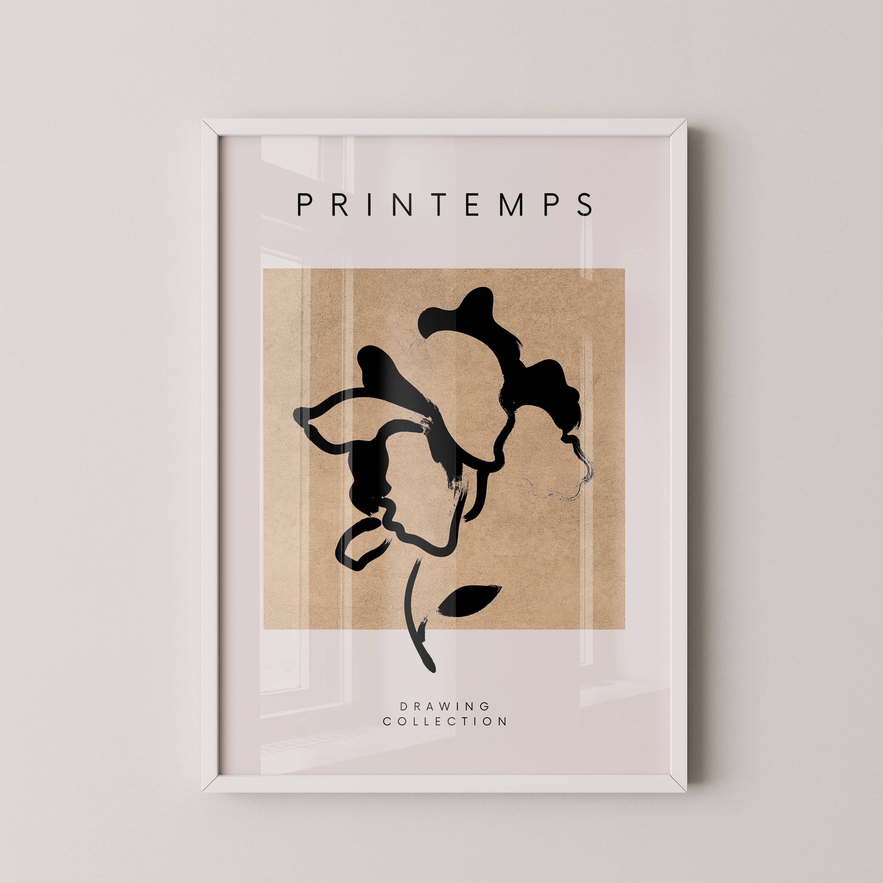 Printemps Floral Silhouette