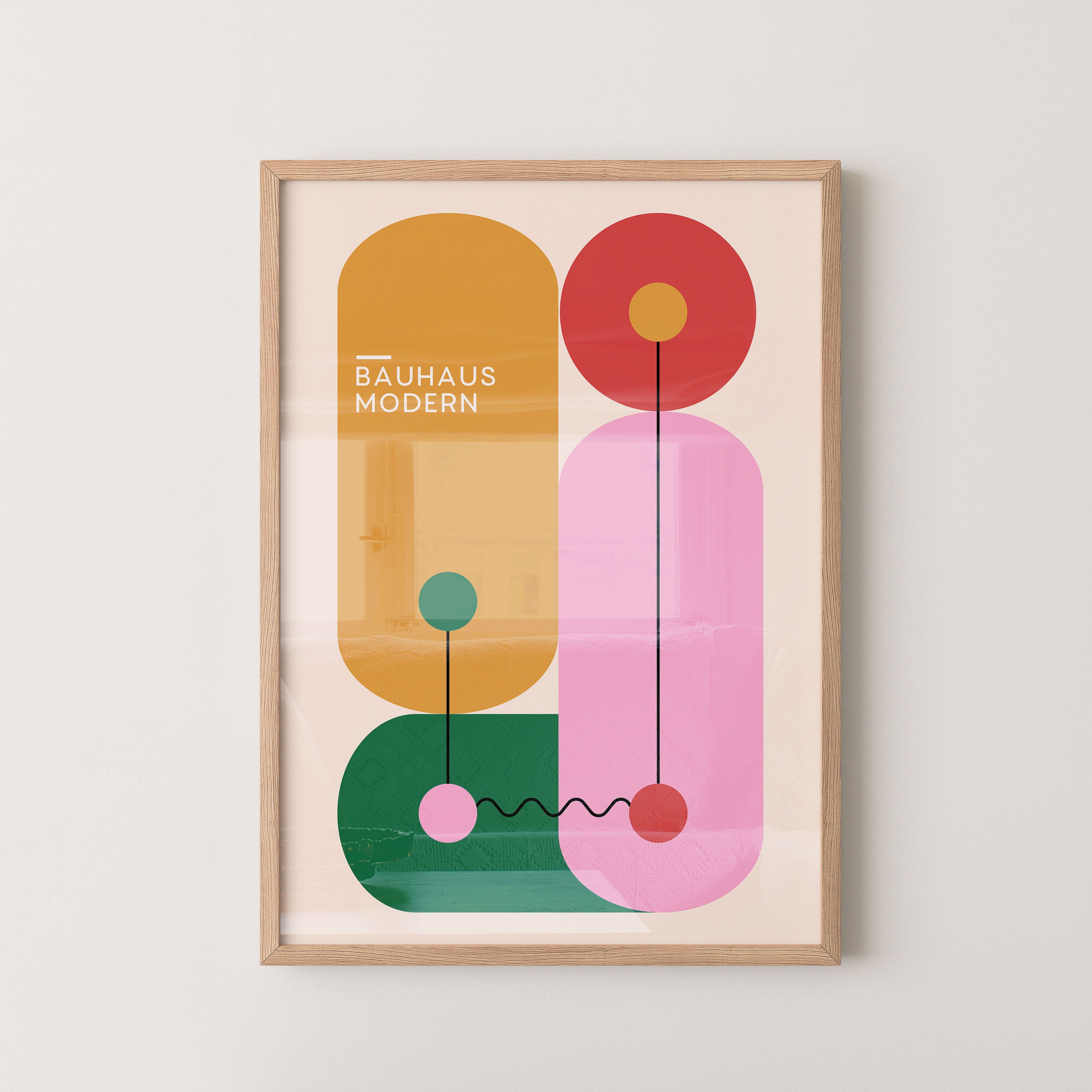 Bauhaus Modern Abstract Geometry