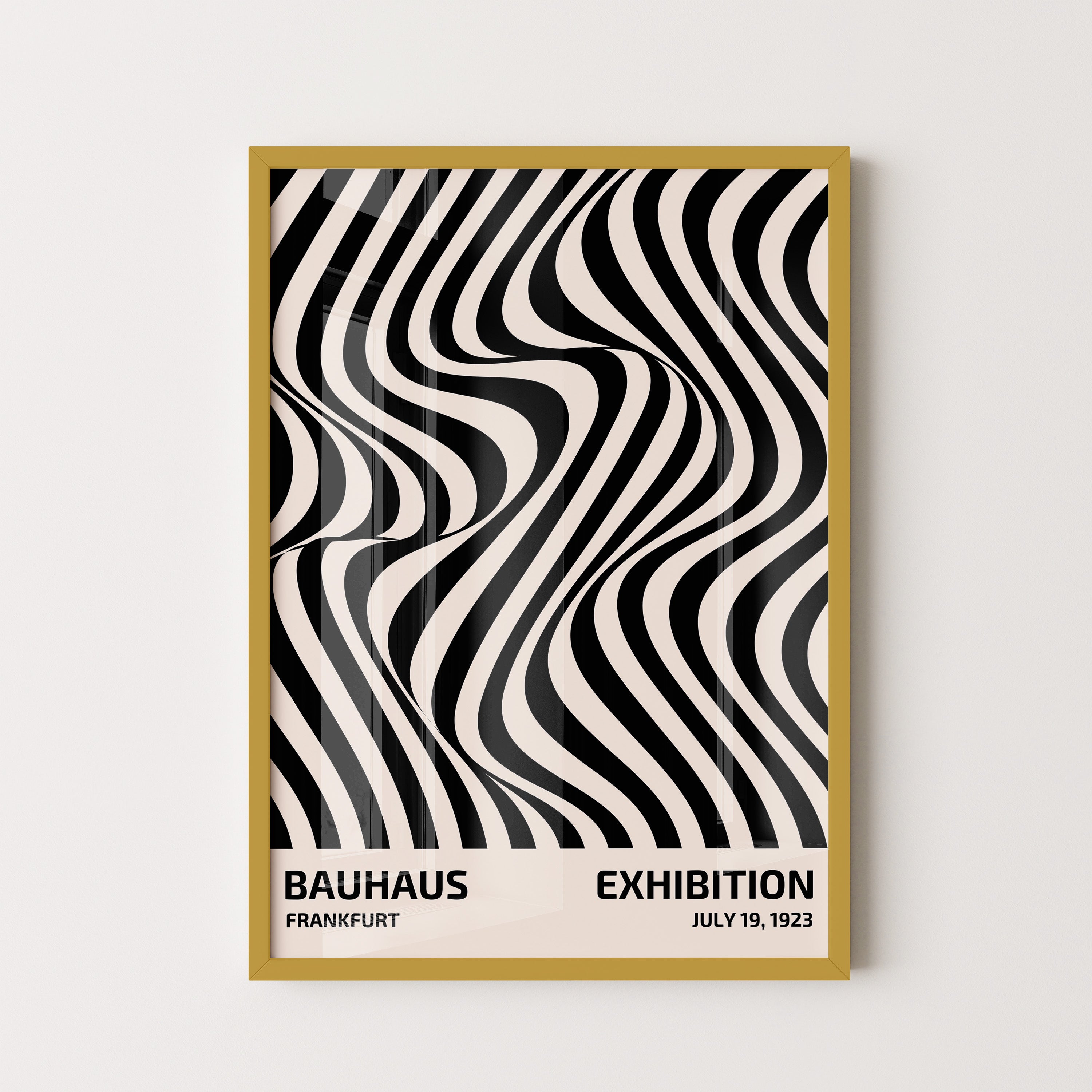 Bauhaus Wave Illusion Exhibition