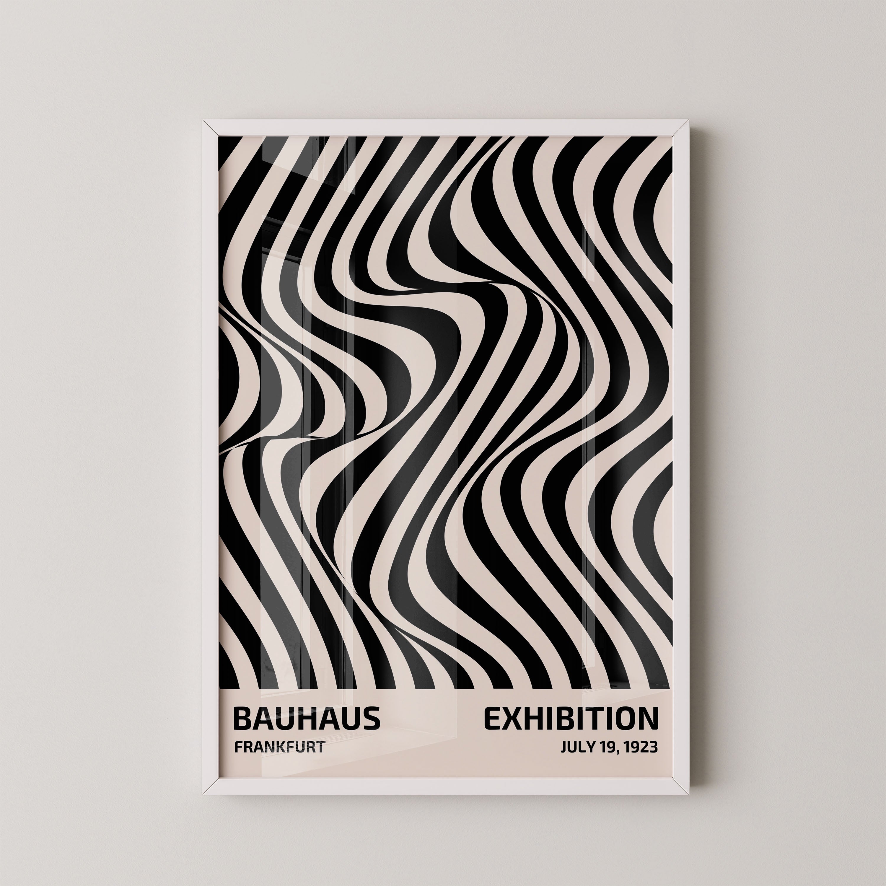 Bauhaus Wave Illusion Exhibition