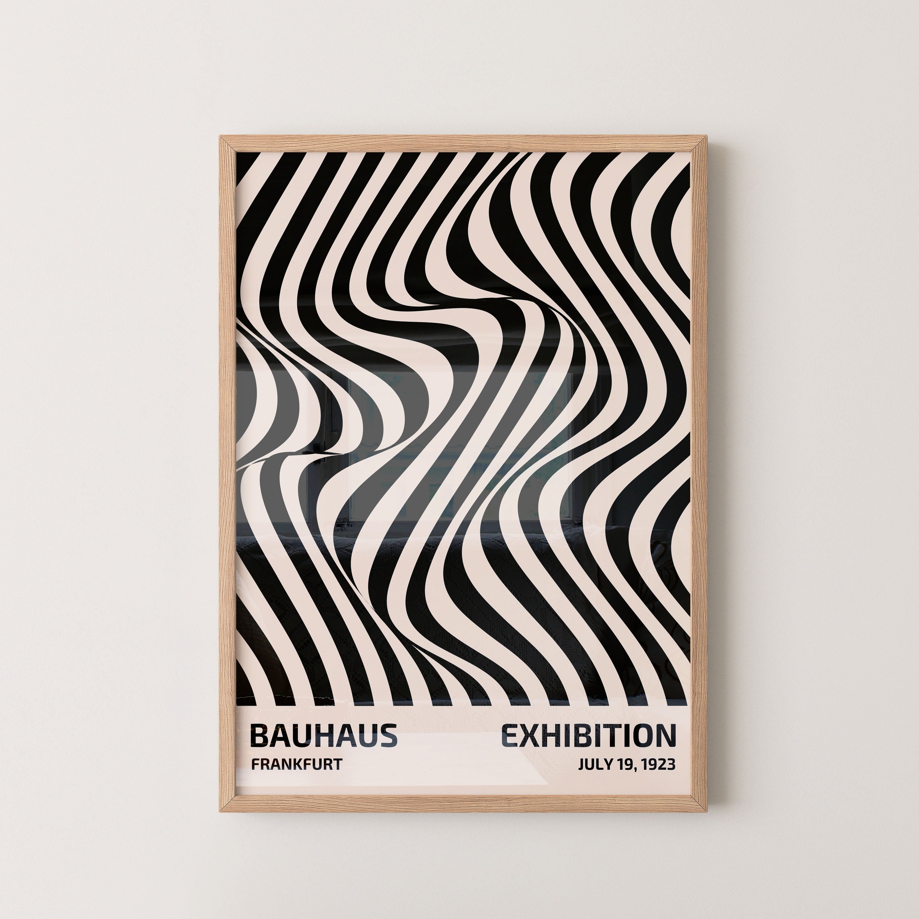 Bauhaus Wave Illusion Exhibition