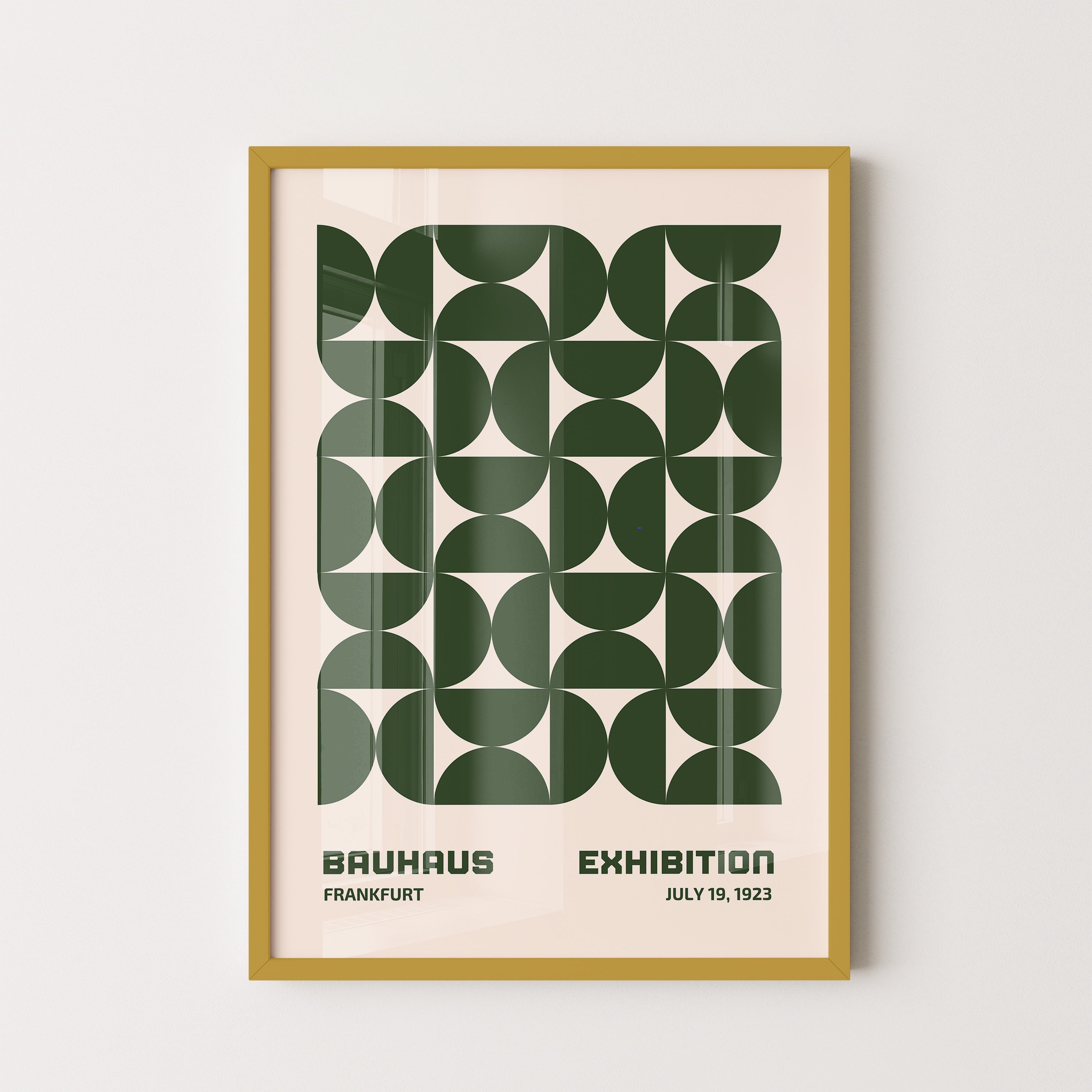 Bauhaus Modular Arcs In Olive Green