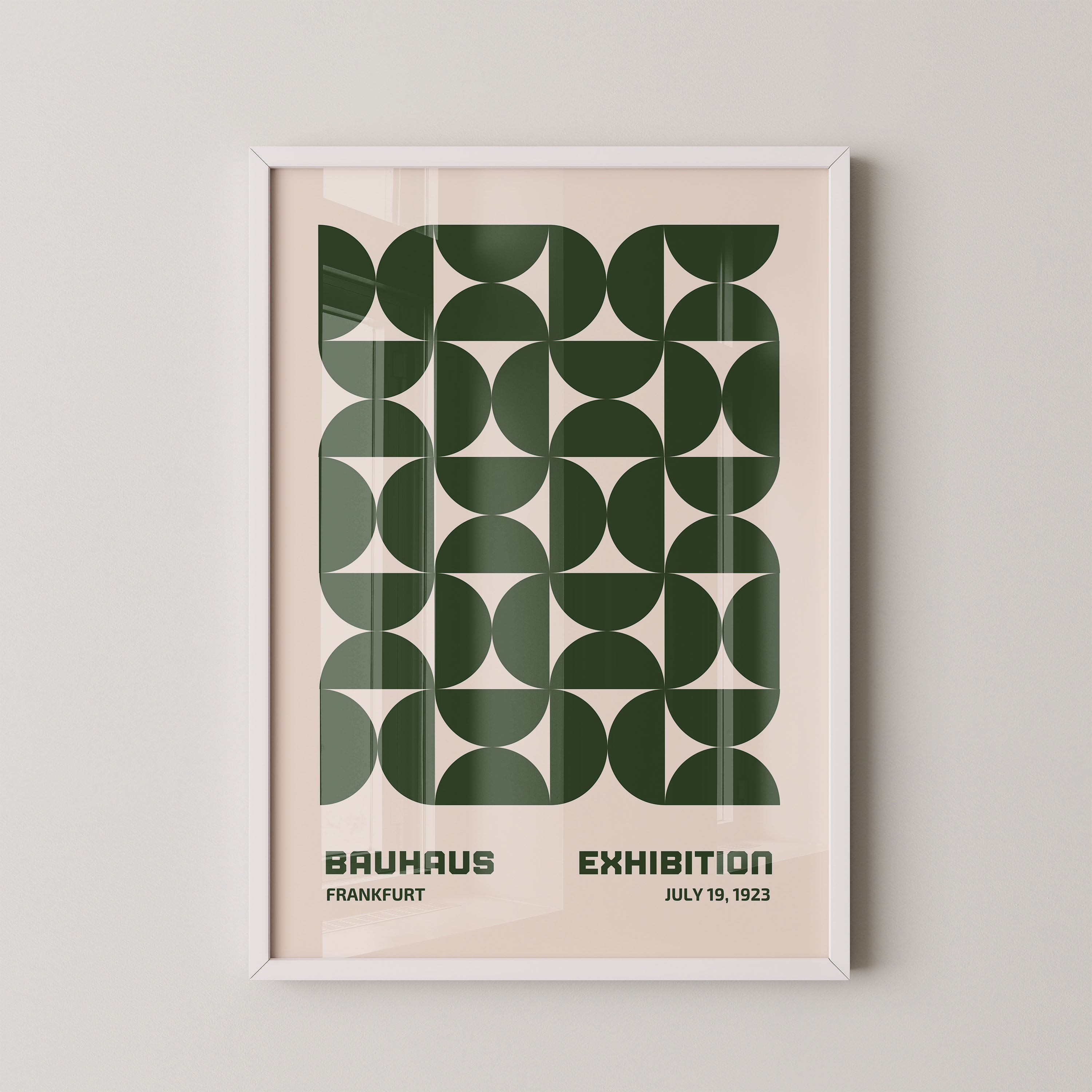 Bauhaus Modular Arcs In Olive Green