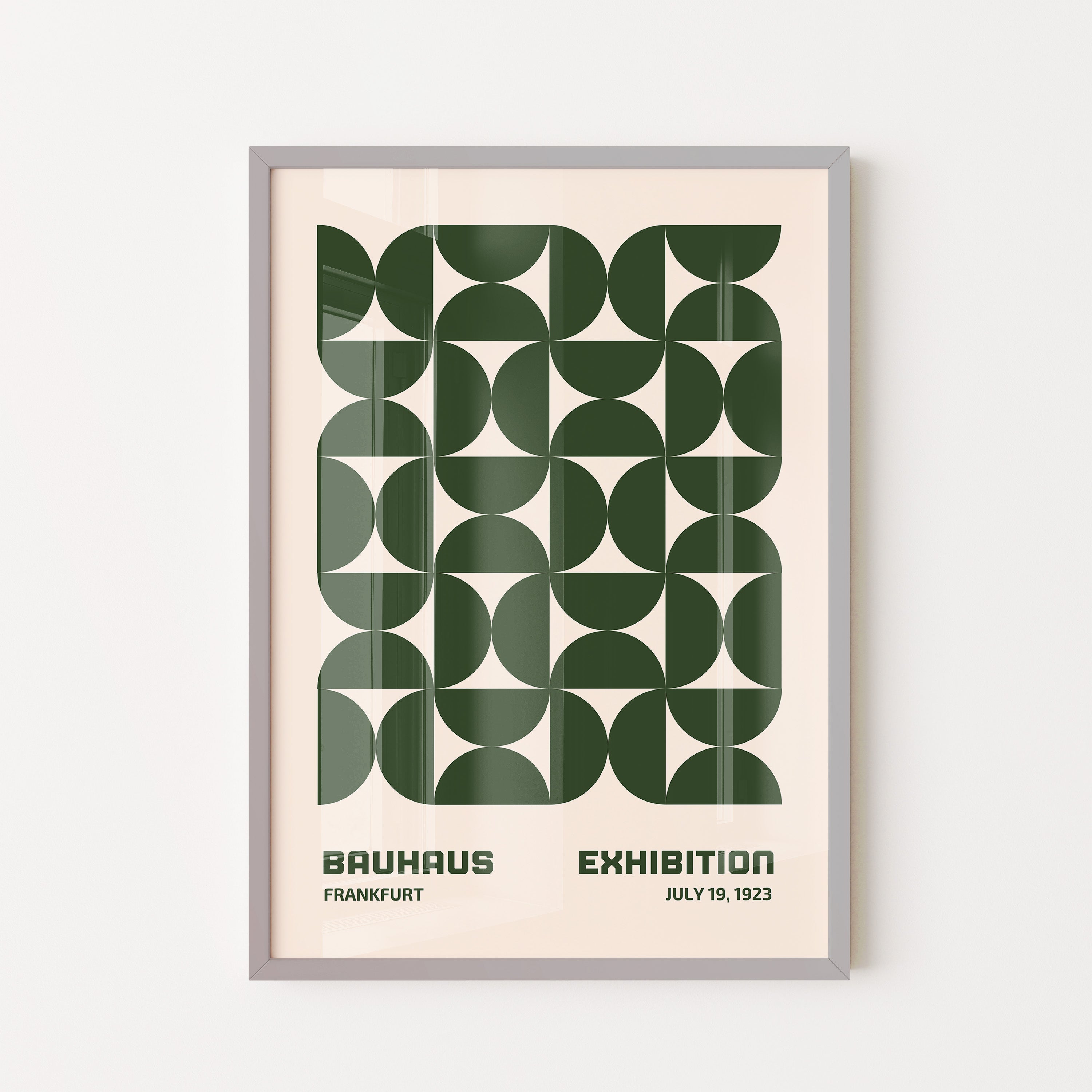 Bauhaus Modular Arcs In Olive Green
