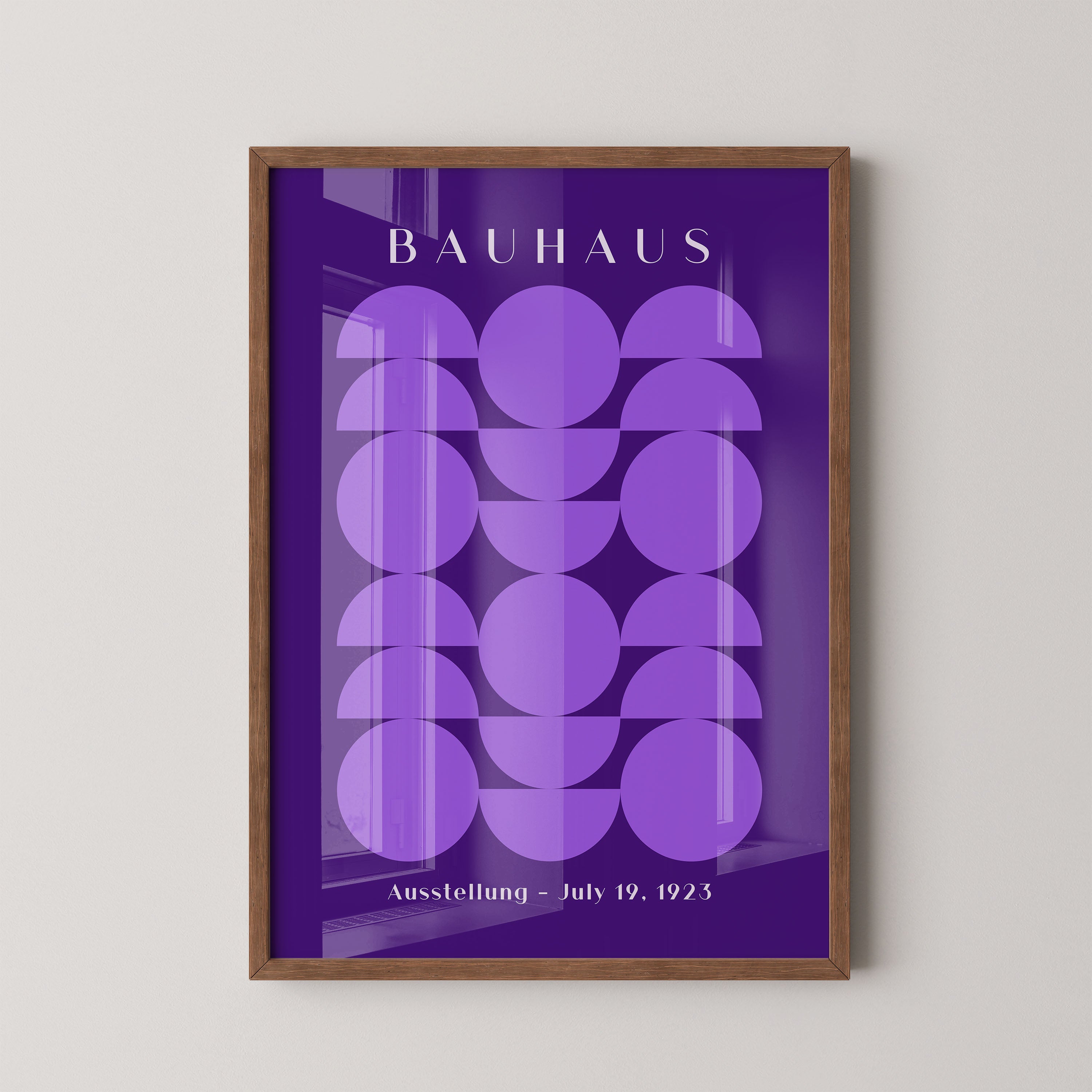Bauhaus Modular Circles In Royal Purple