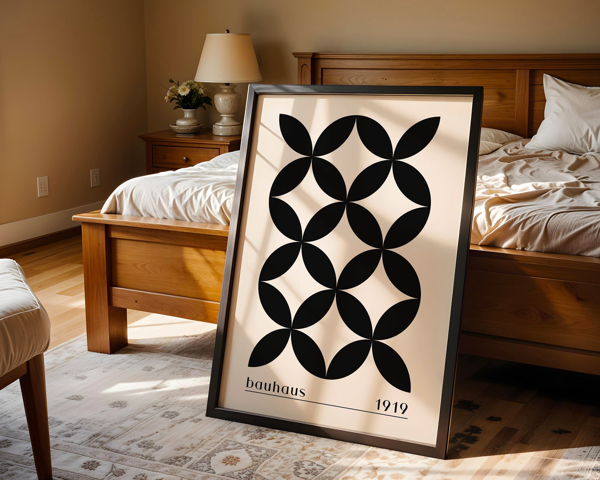 Bauhaus Interlocking Petal Grid