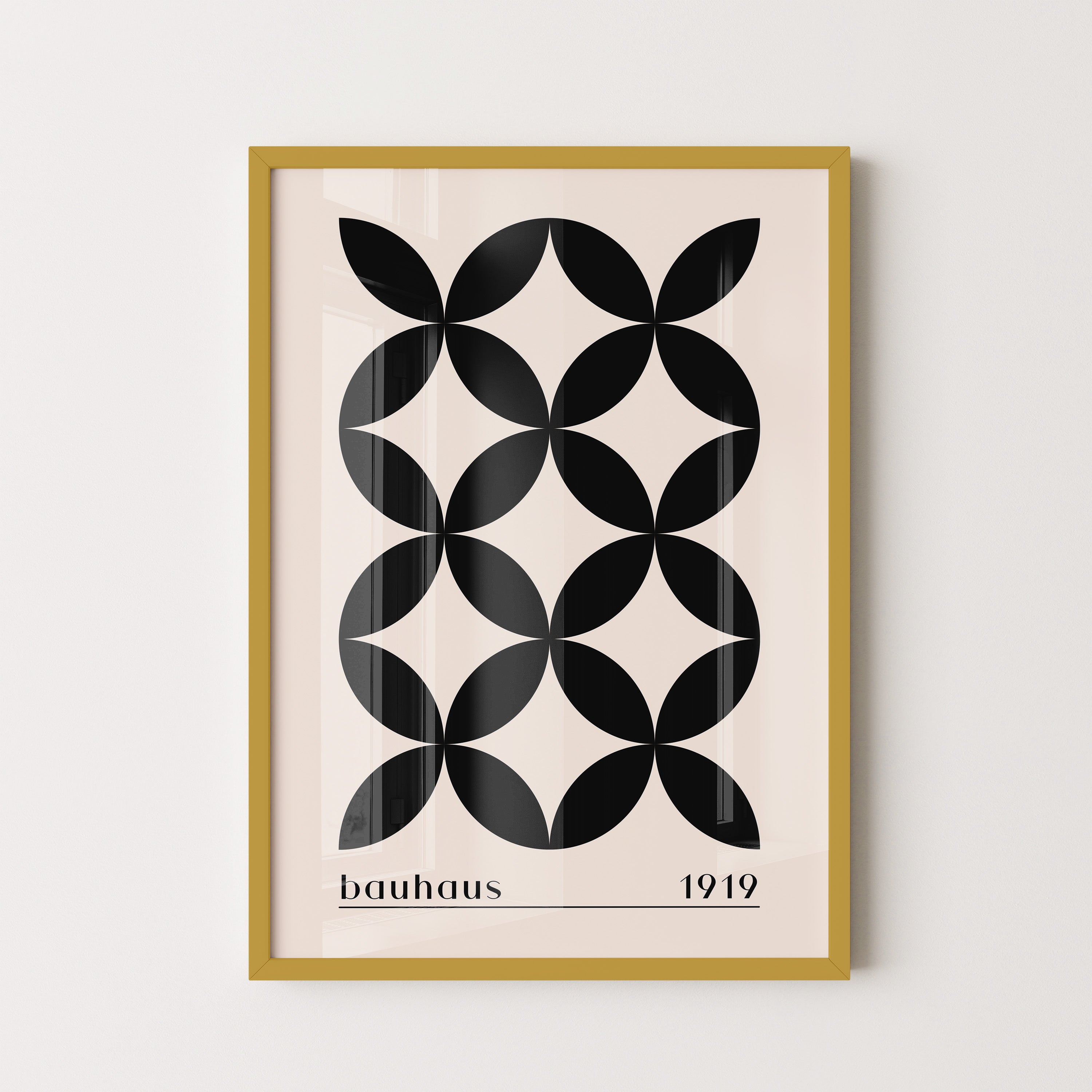 Bauhaus Interlocking Petal Grid