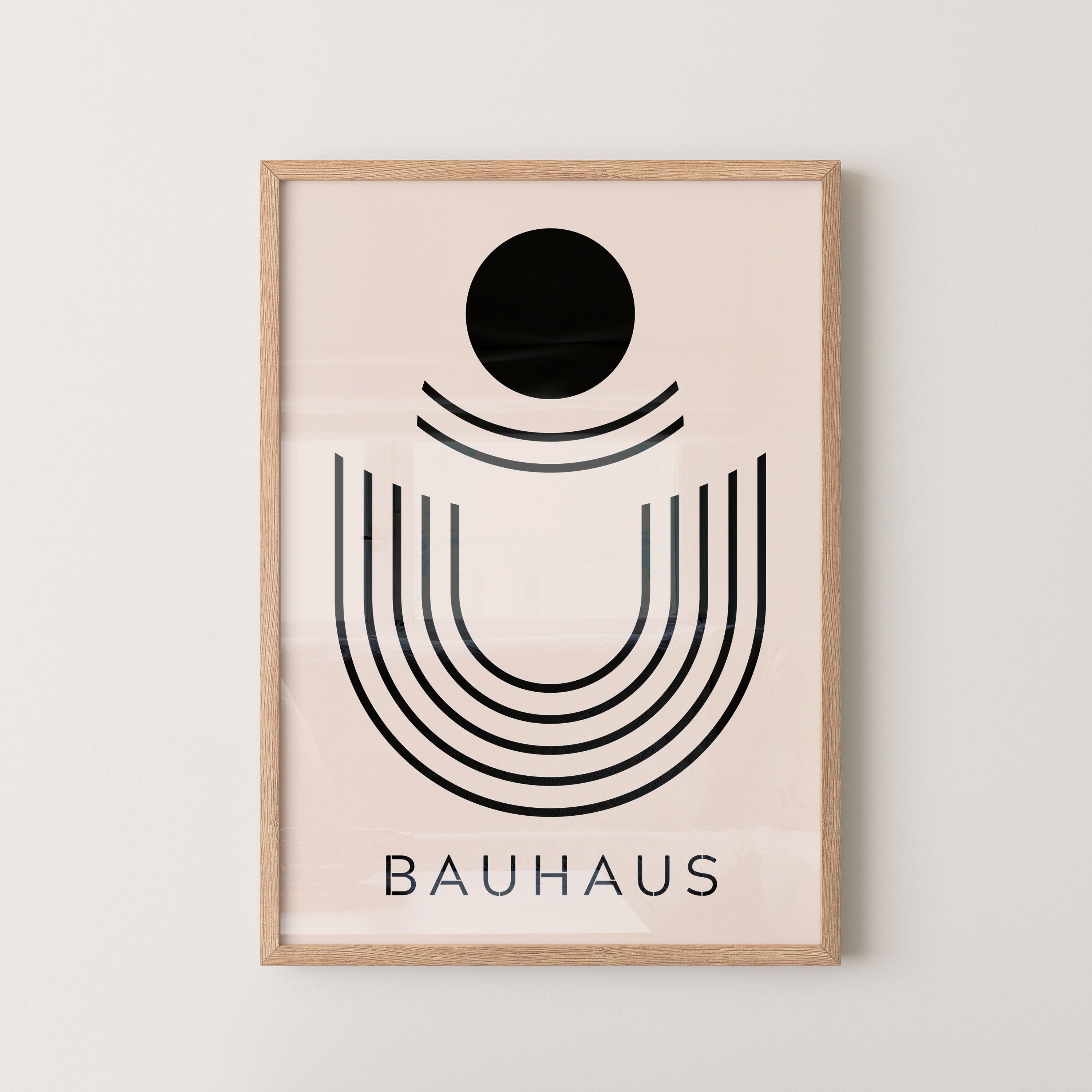 Bauhaus U-Form And Circle