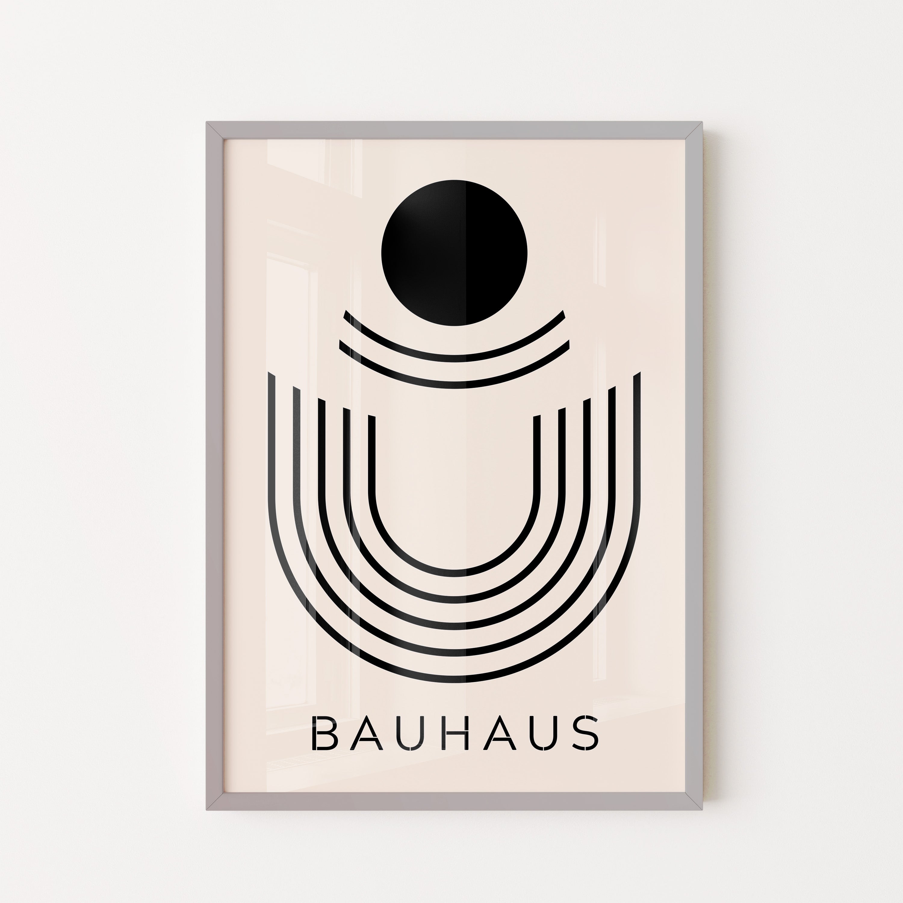 Bauhaus U-Form And Circle