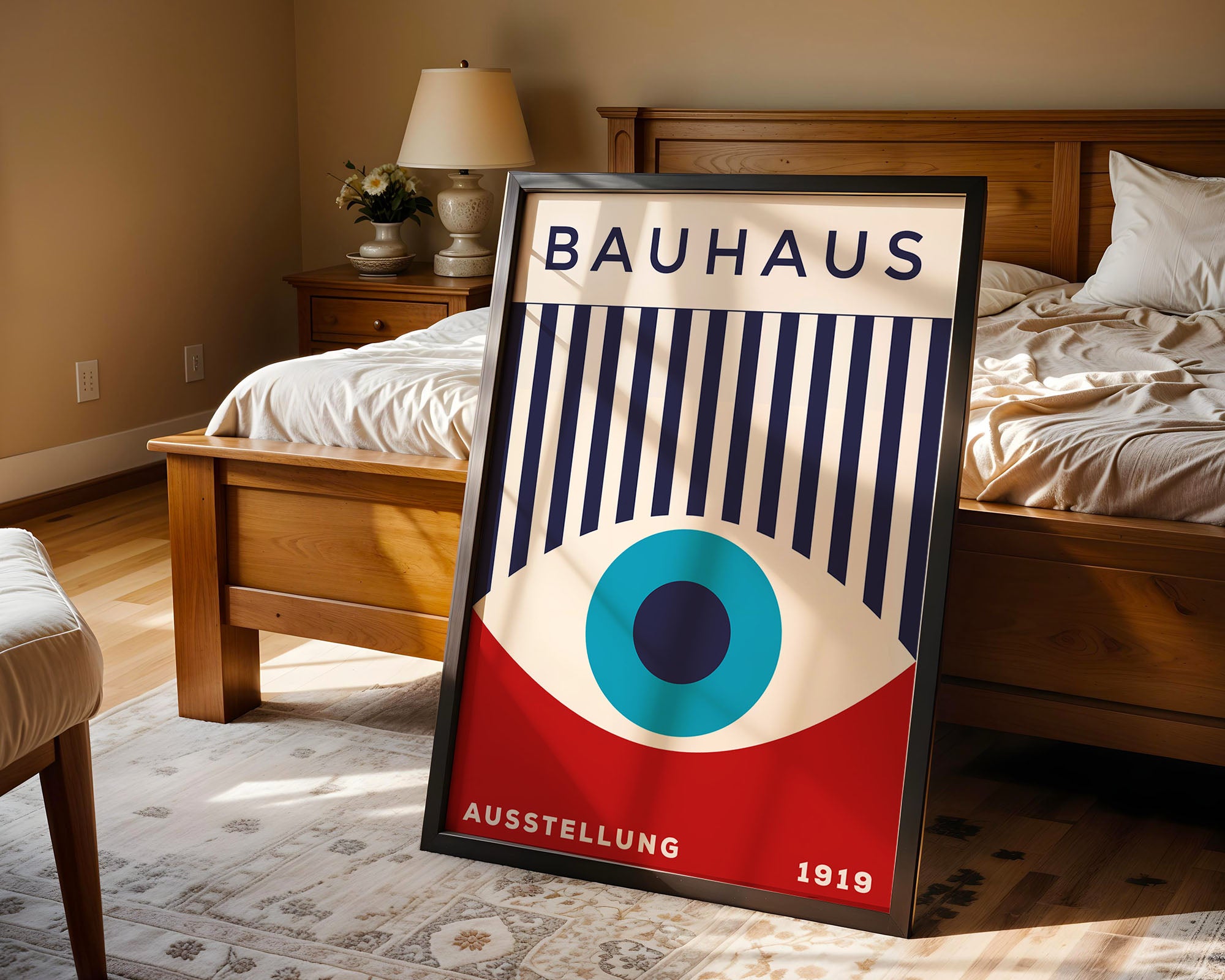 Bauhaus Geometric Eye