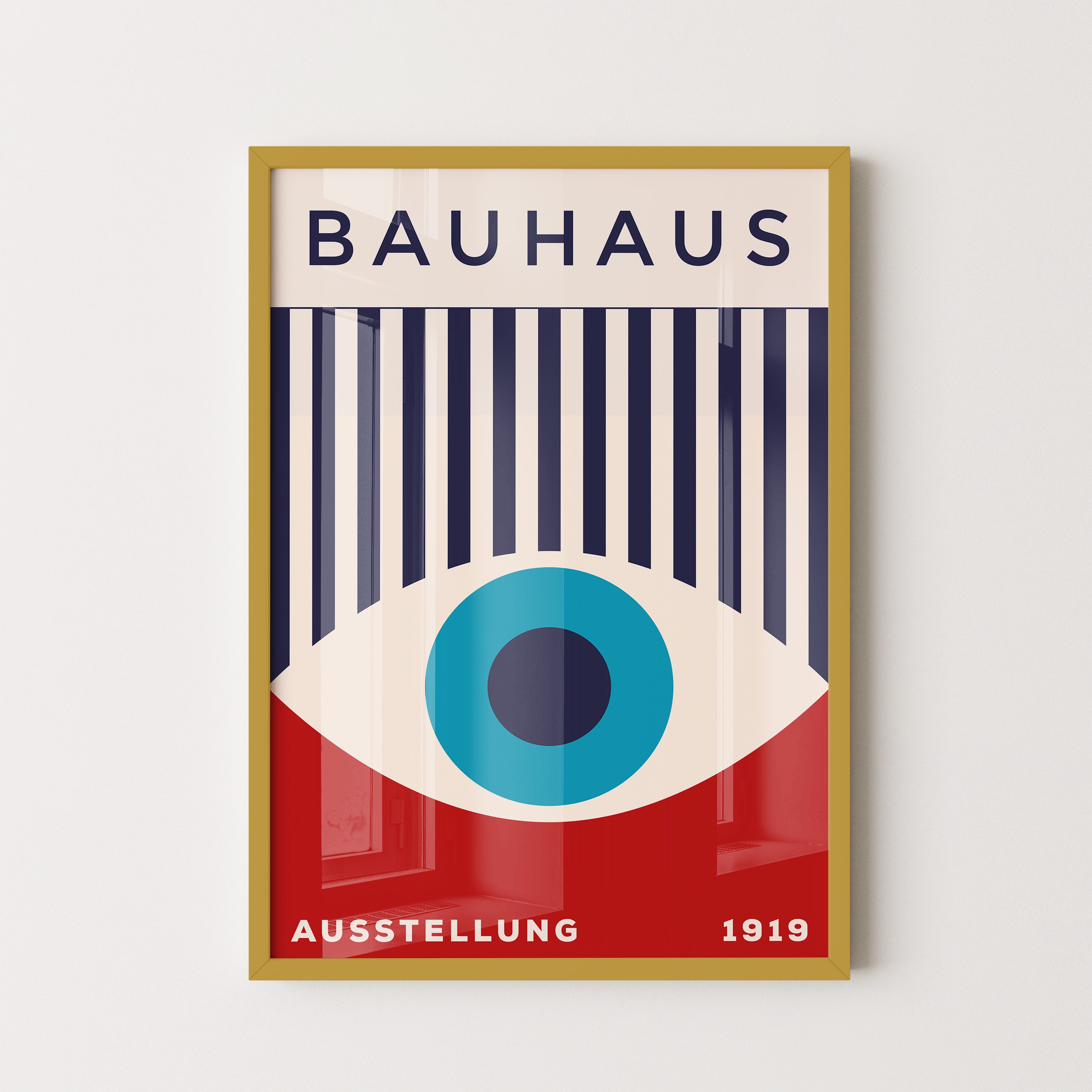 Bauhaus Geometric Eye