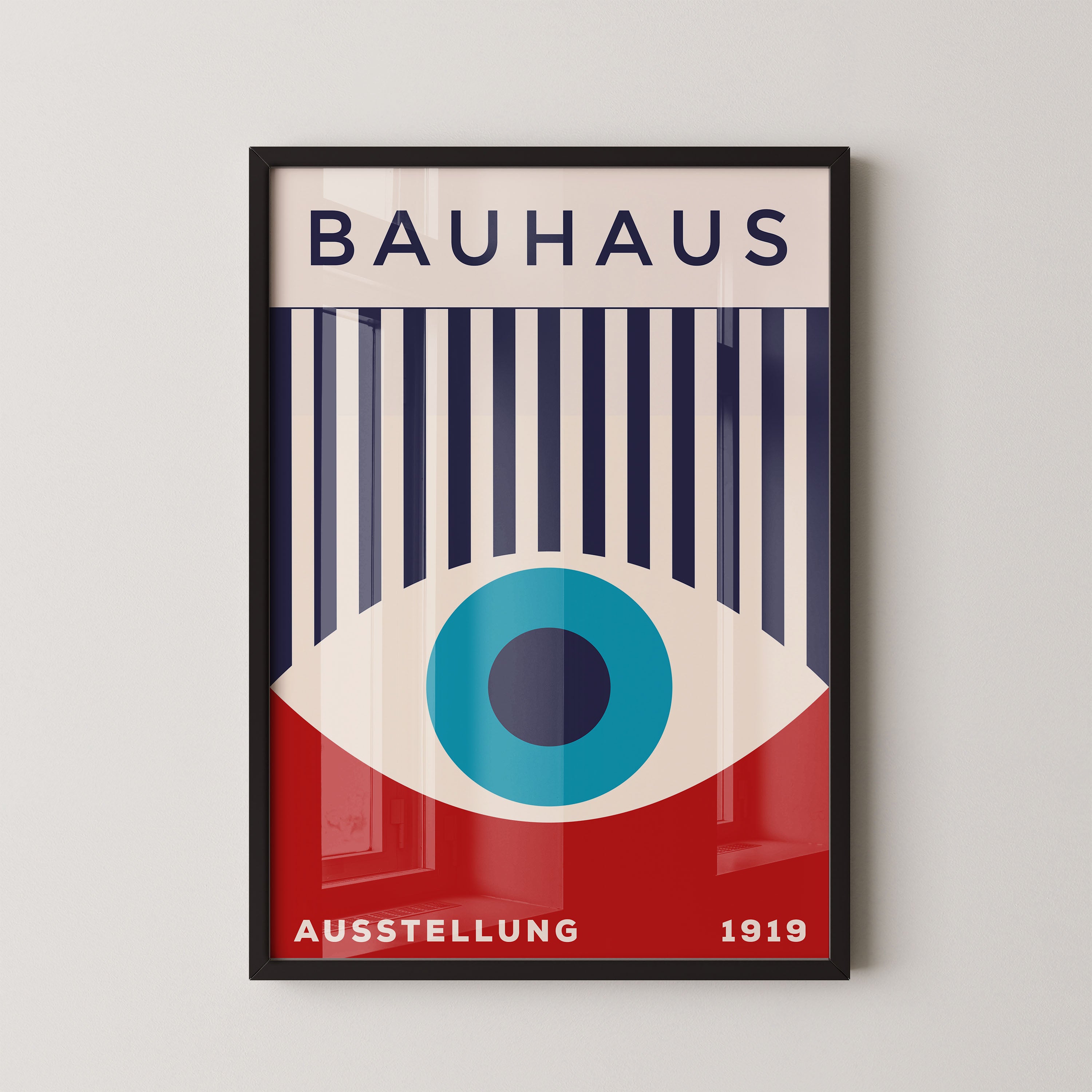 Bauhaus Geometric Eye