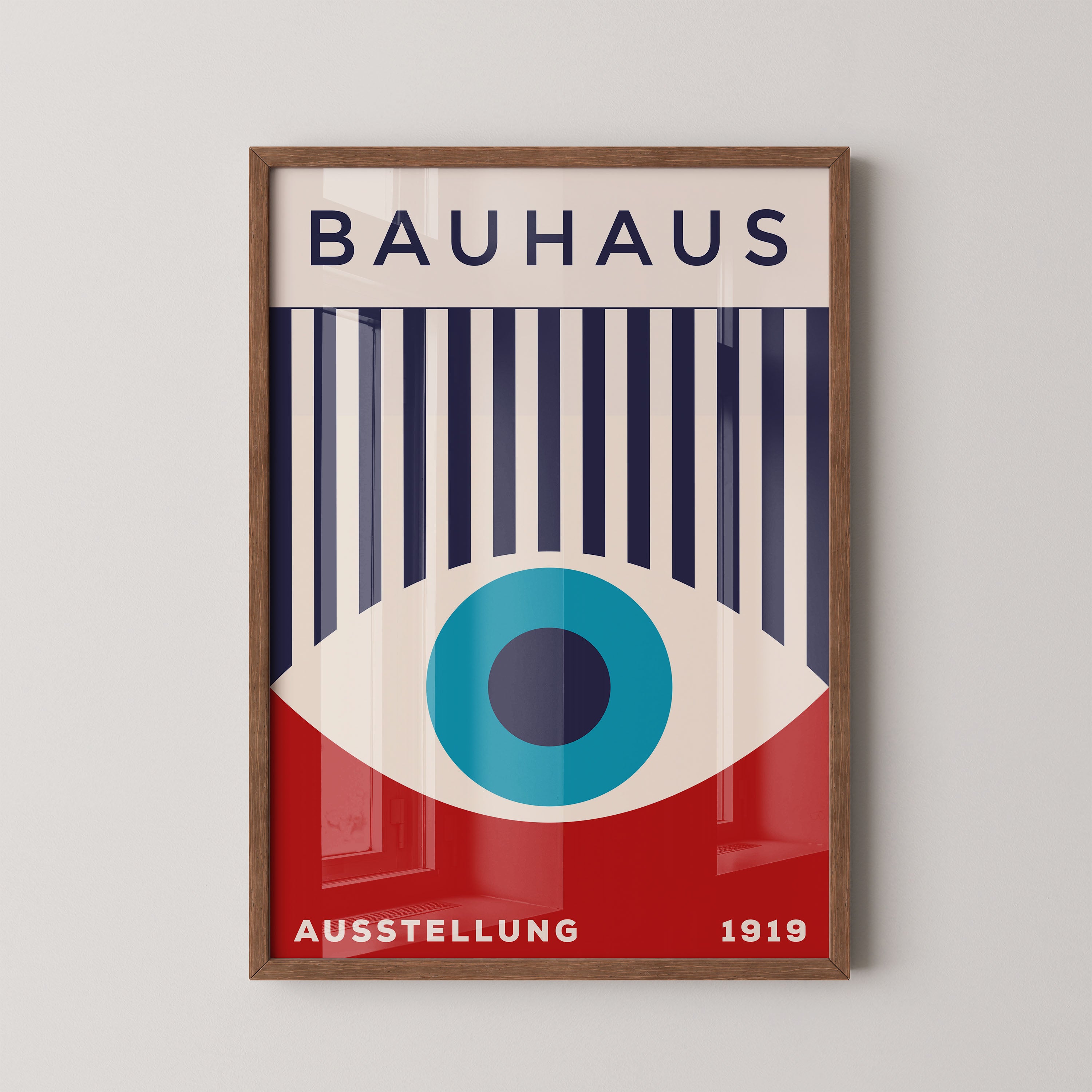 Bauhaus Geometric Eye