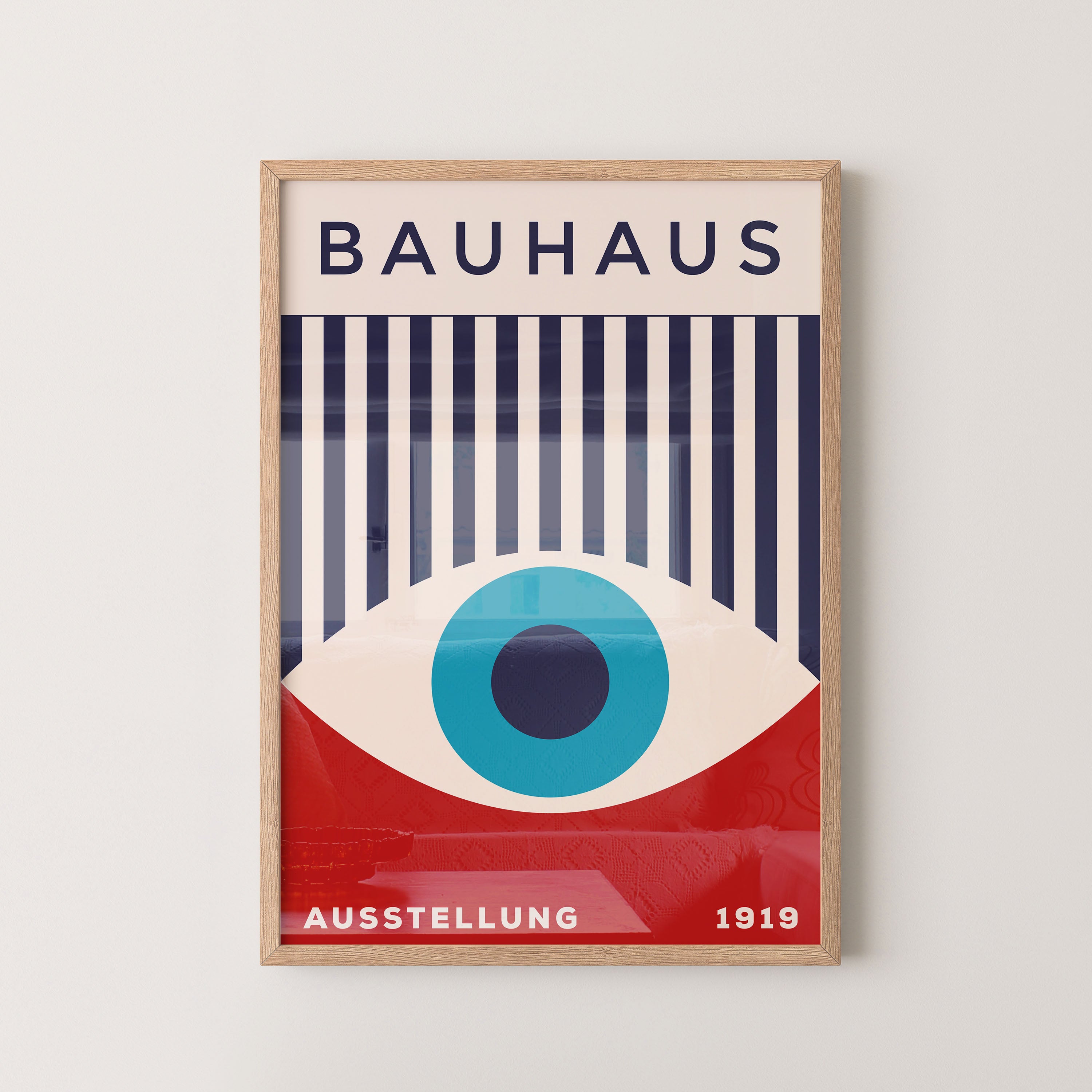 Bauhaus Geometric Eye