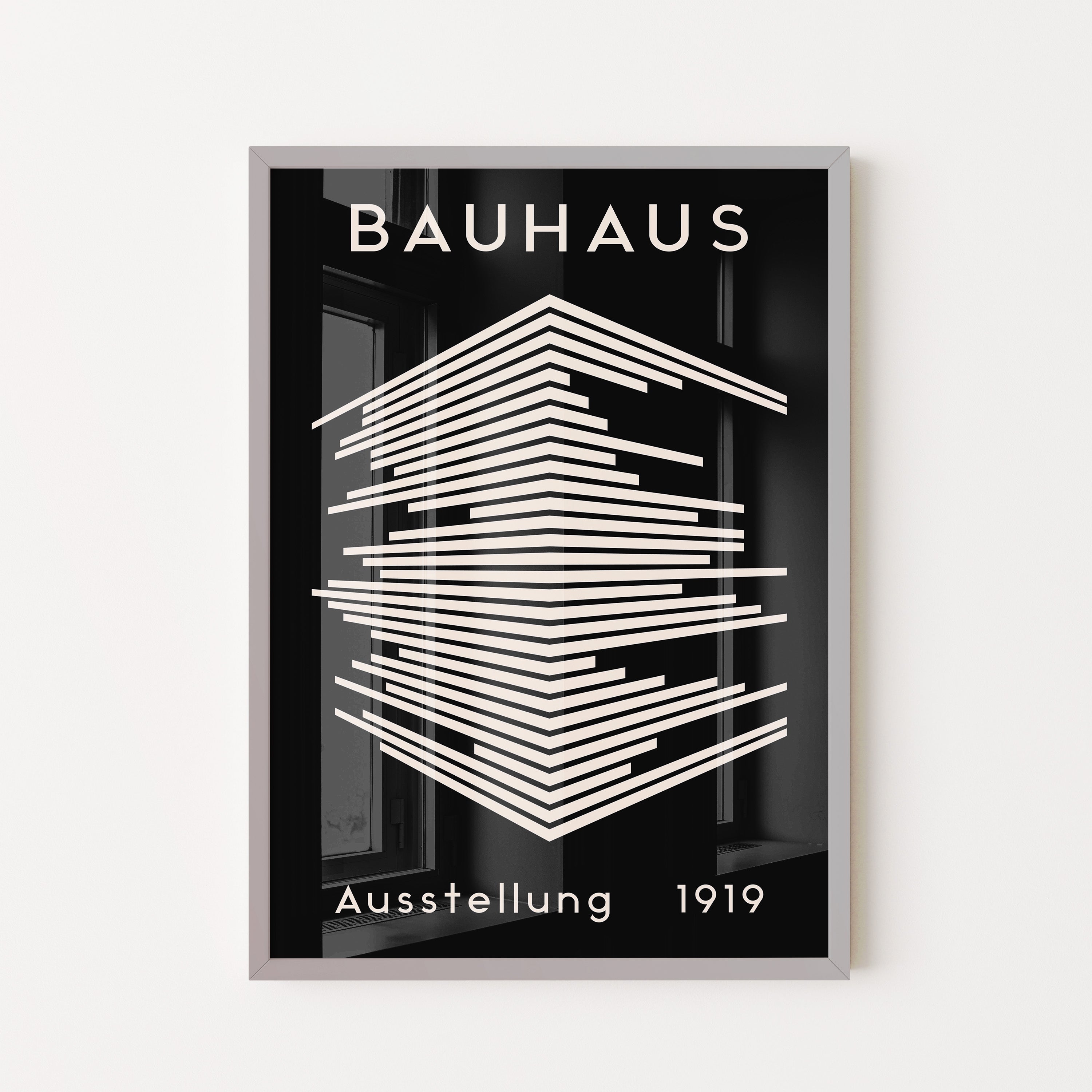 Bauhaus Linear Cube Geometry