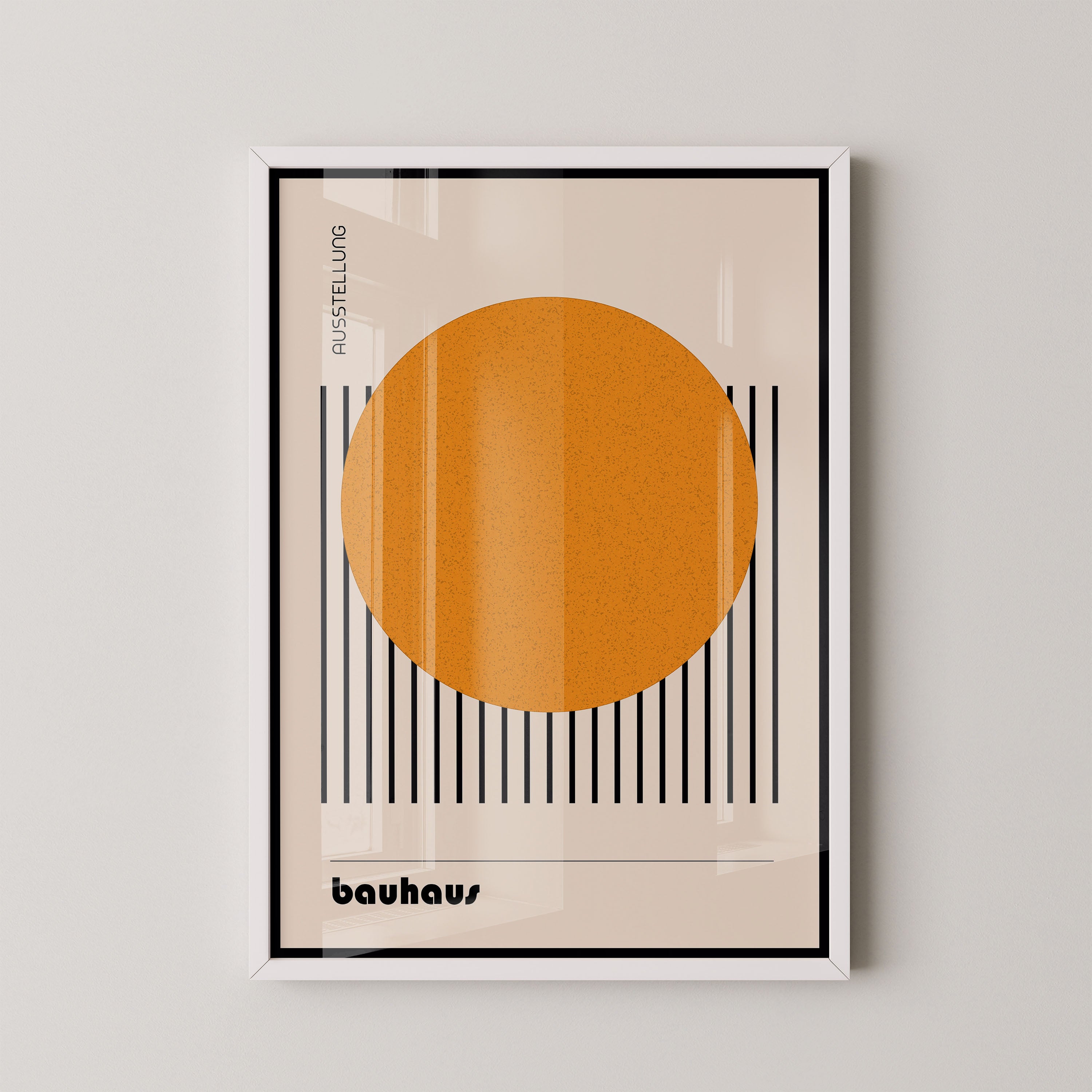 Bauhaus Sun Circle Geometry