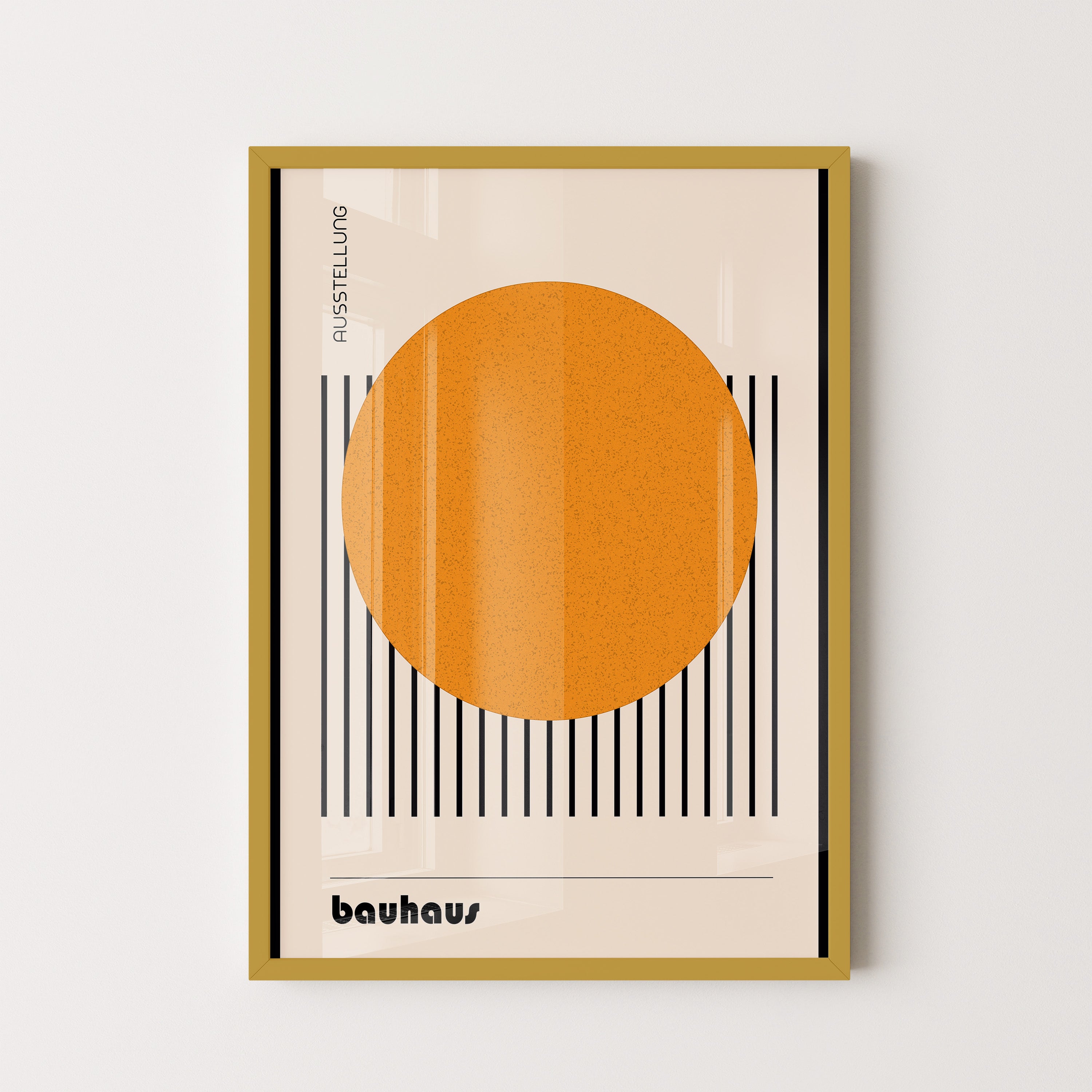 Bauhaus Sun Circle Geometry