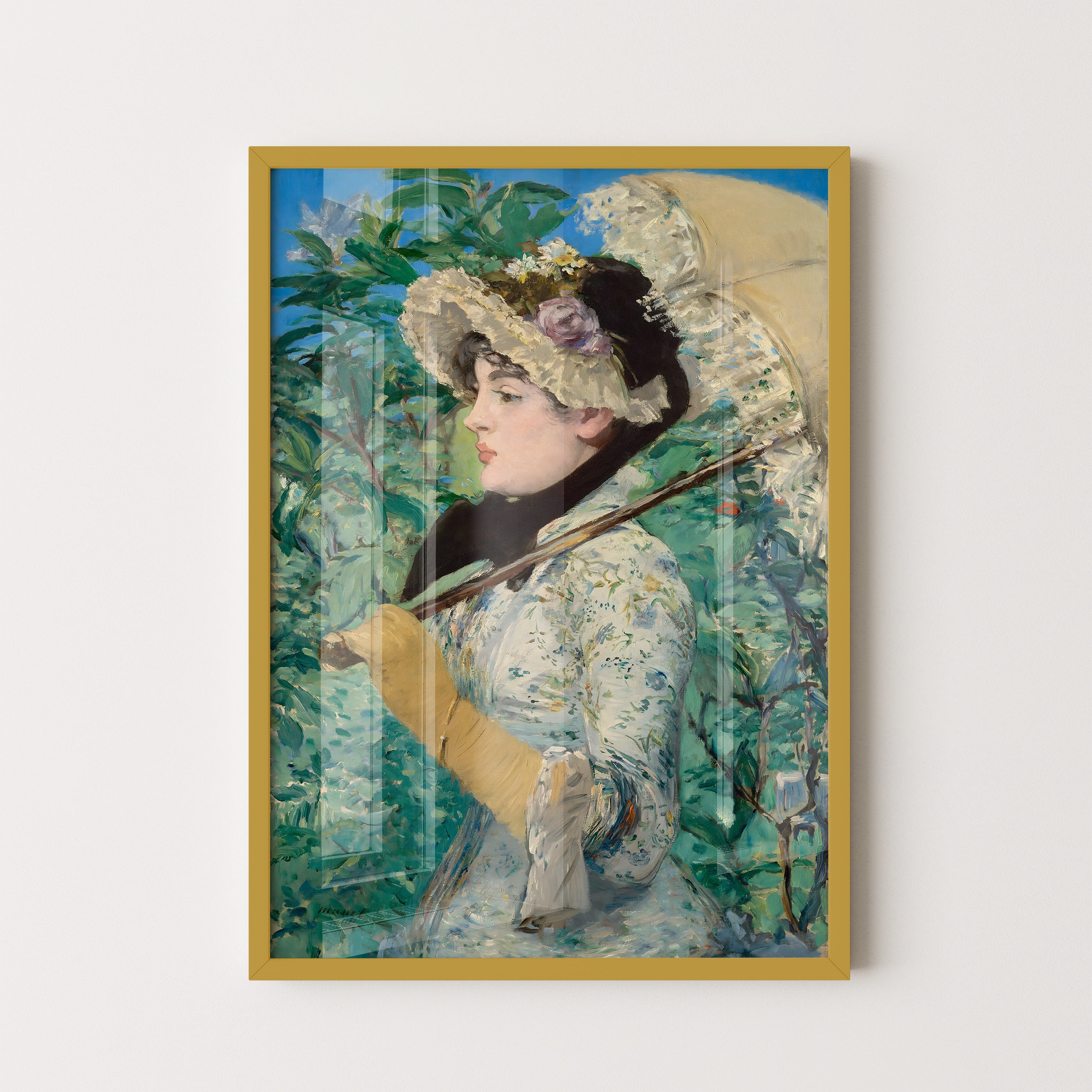 Manet Woman With Parasol