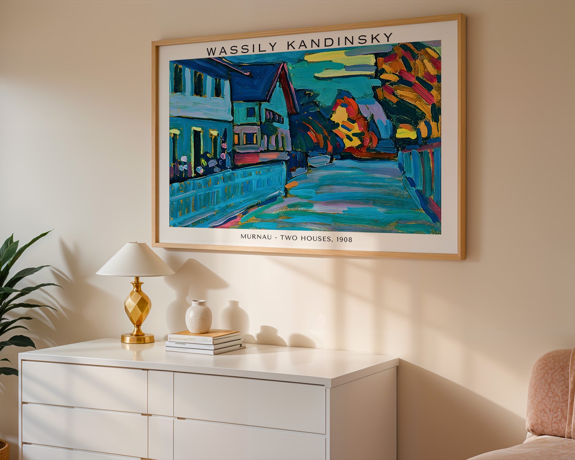 Wassily Kandinsky – Murnau: Two Houses