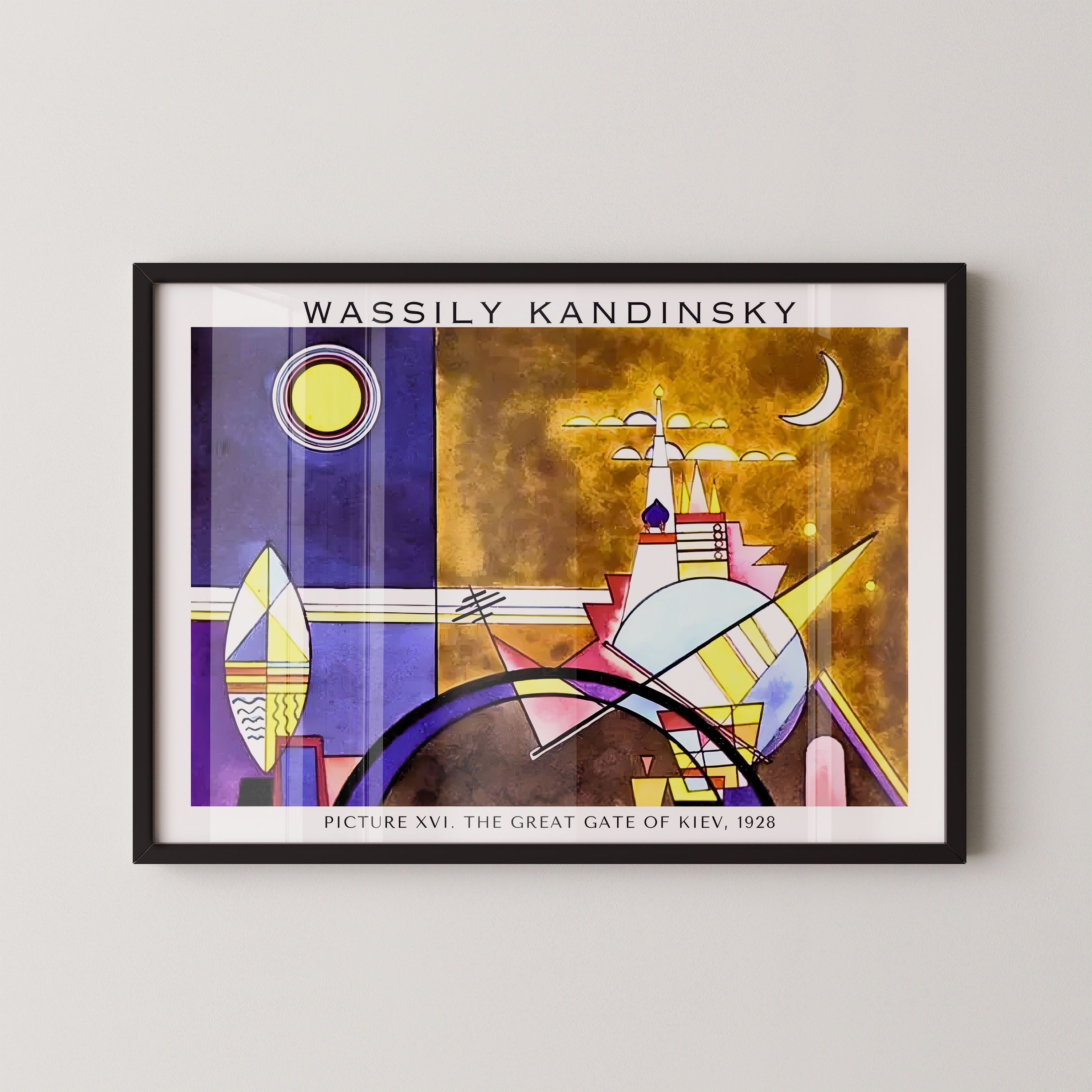 Wassily Kandinsky – The Great Gate of Kiev