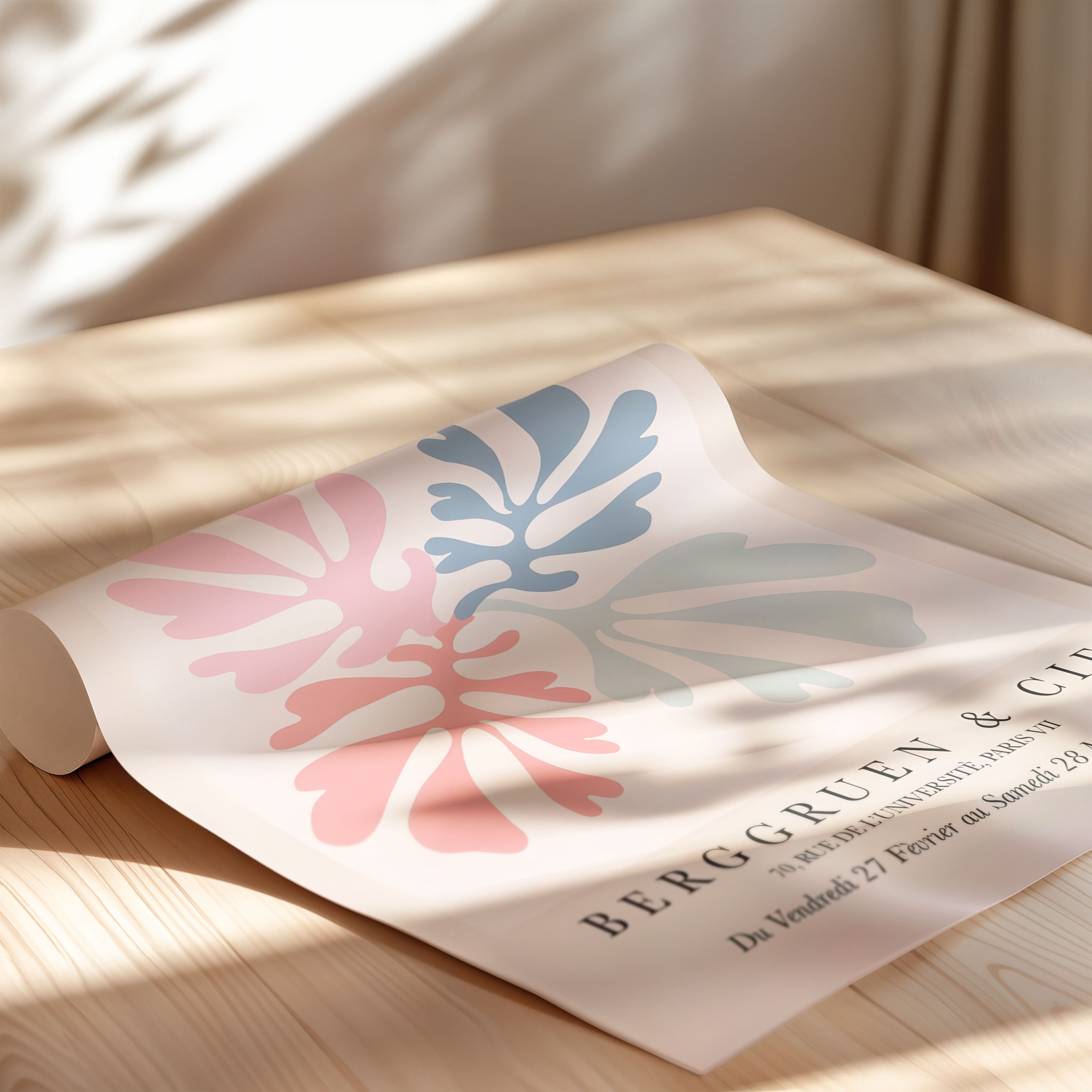 Matisse Soft Coral Cutouts