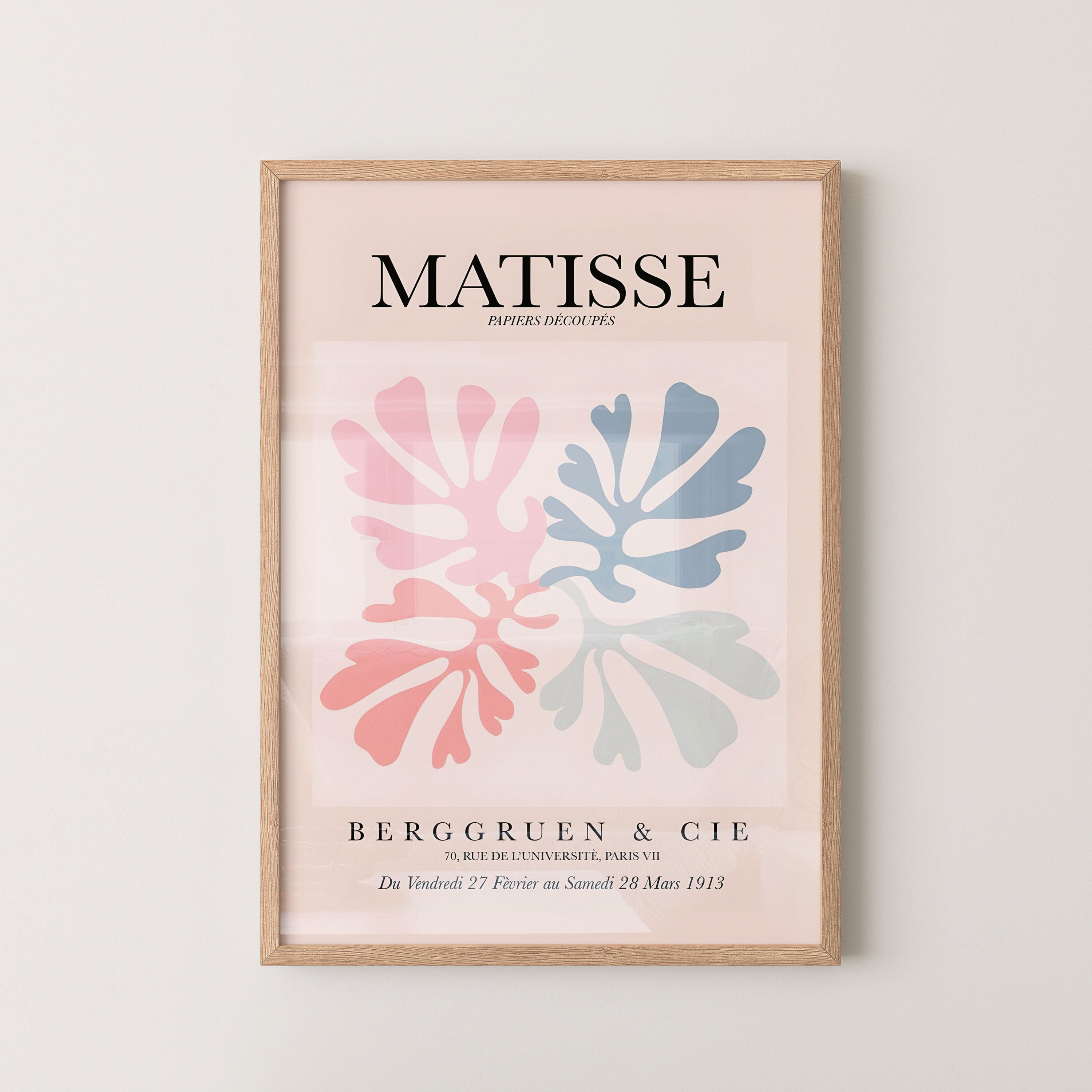 Matisse Soft Coral Cutouts
