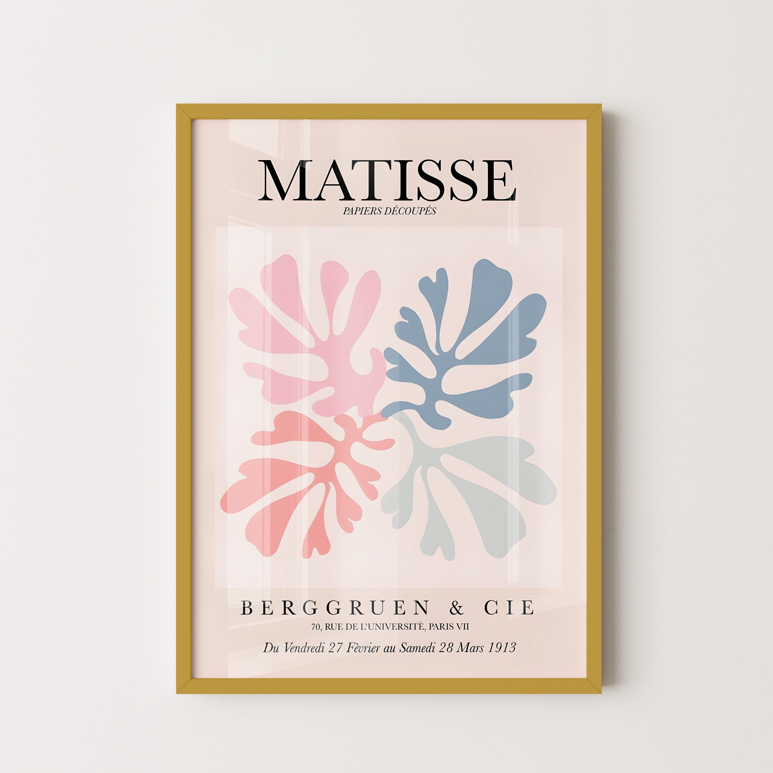 Matisse Soft Coral Cutouts