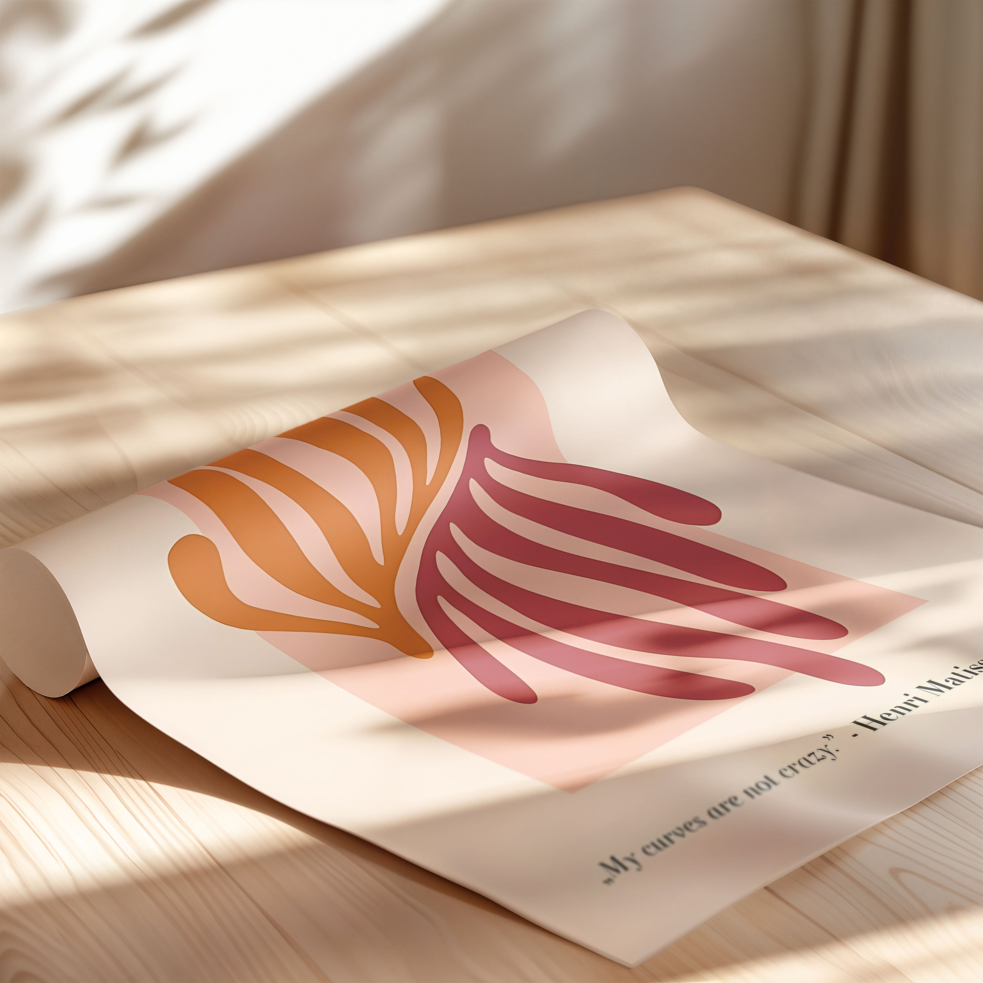 Matisse Cutouts Coral Forms
