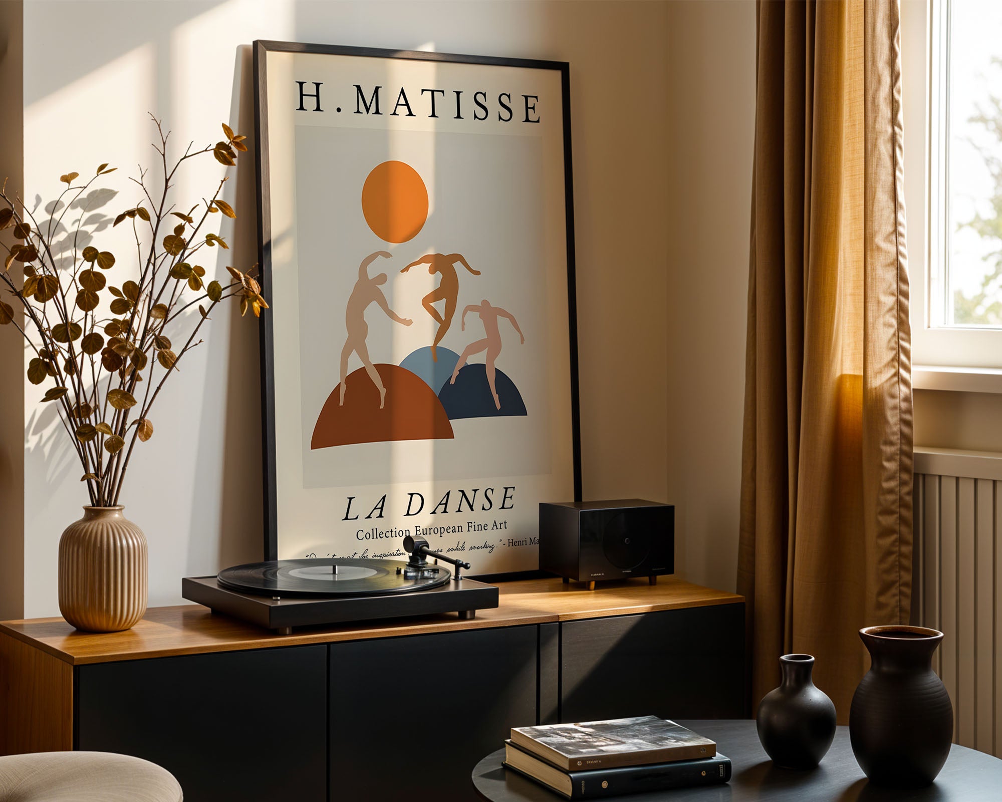 Matisse La Danse Minimal Figures