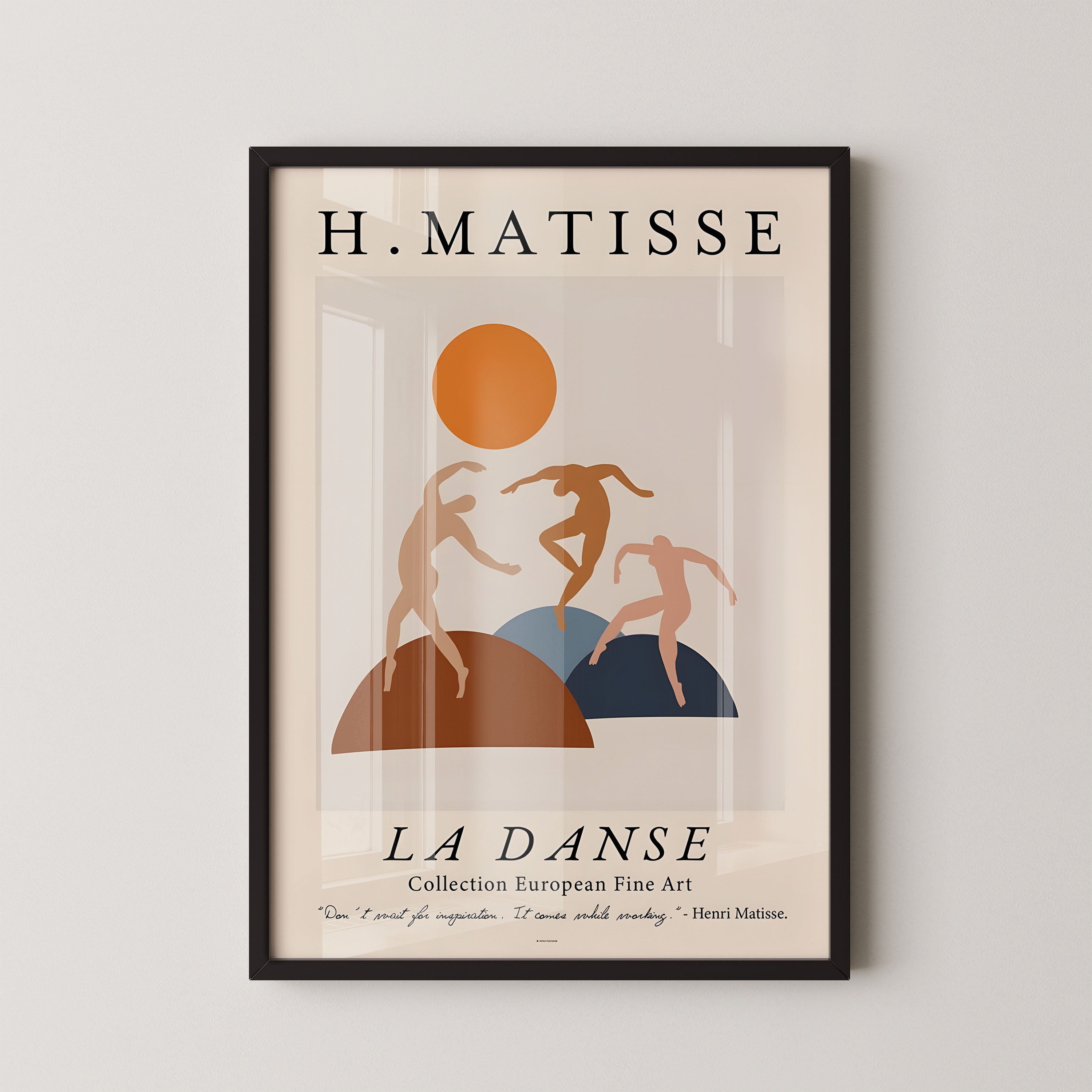 Matisse La Danse Minimal Figures