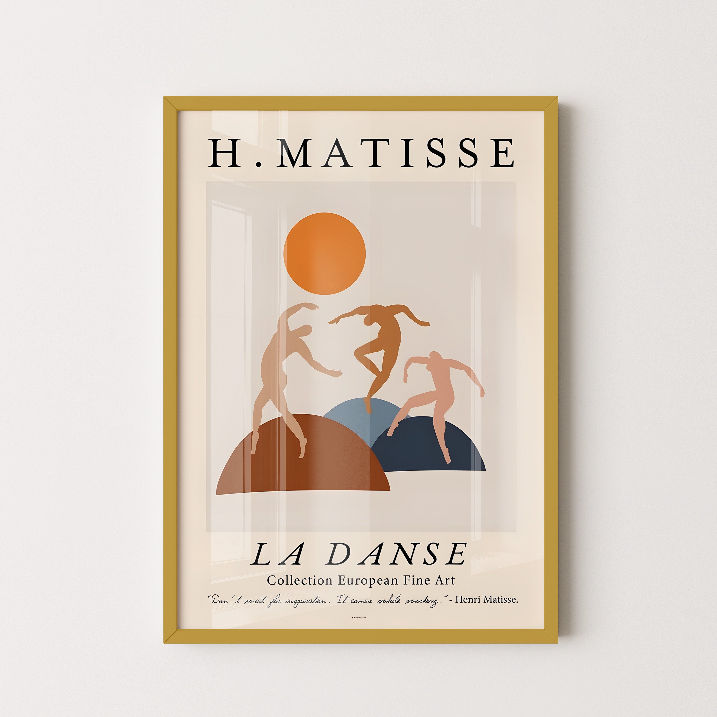 Matisse La Danse Minimal Figures