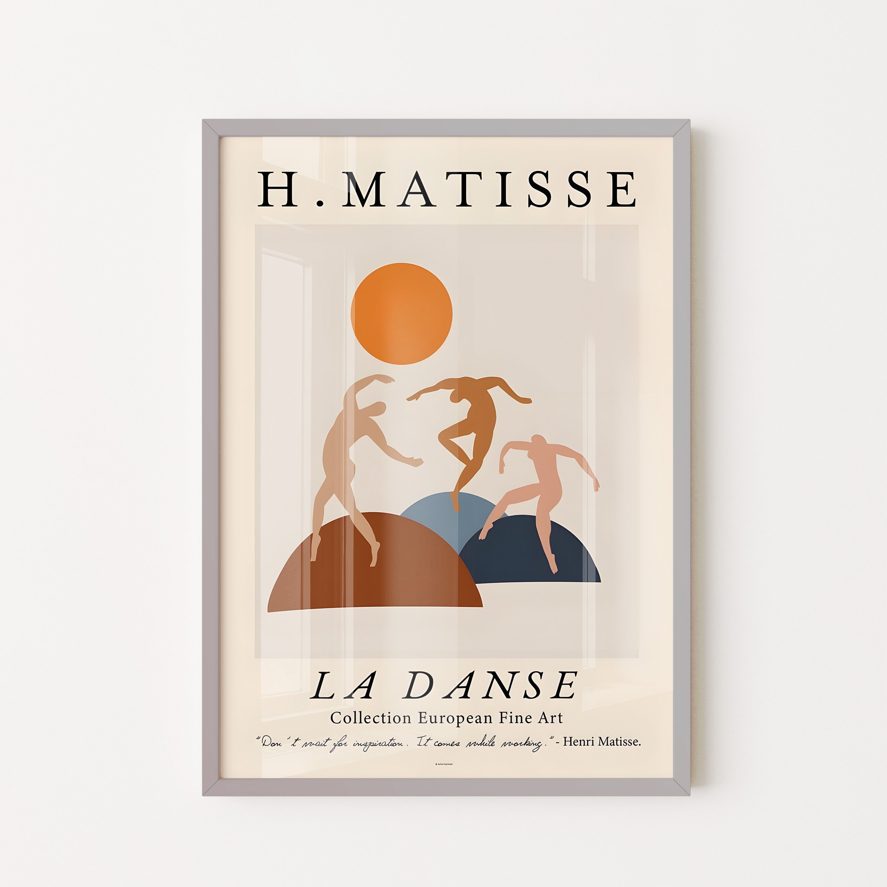 Matisse La Danse Minimal Figures