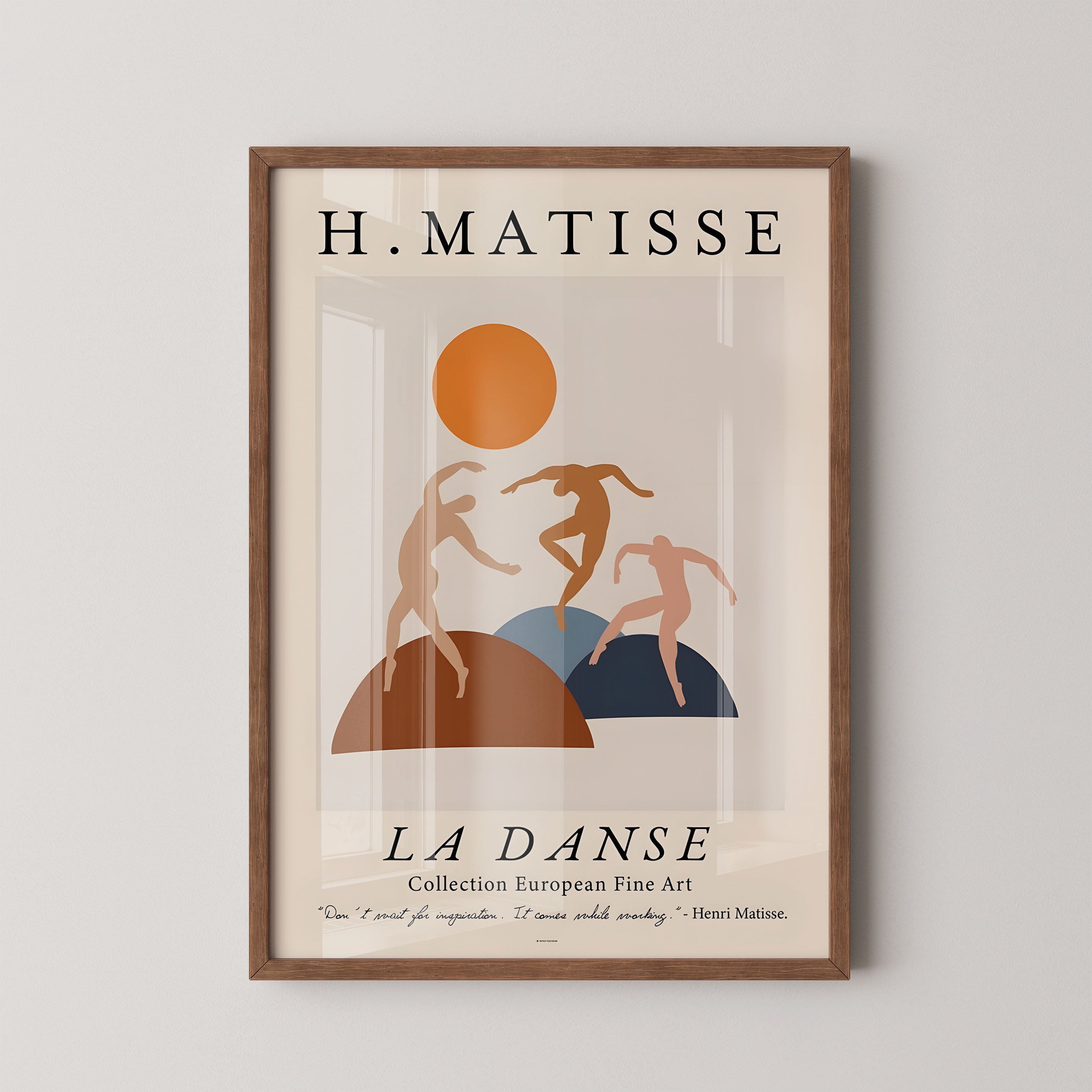 Matisse La Danse Minimal Figures