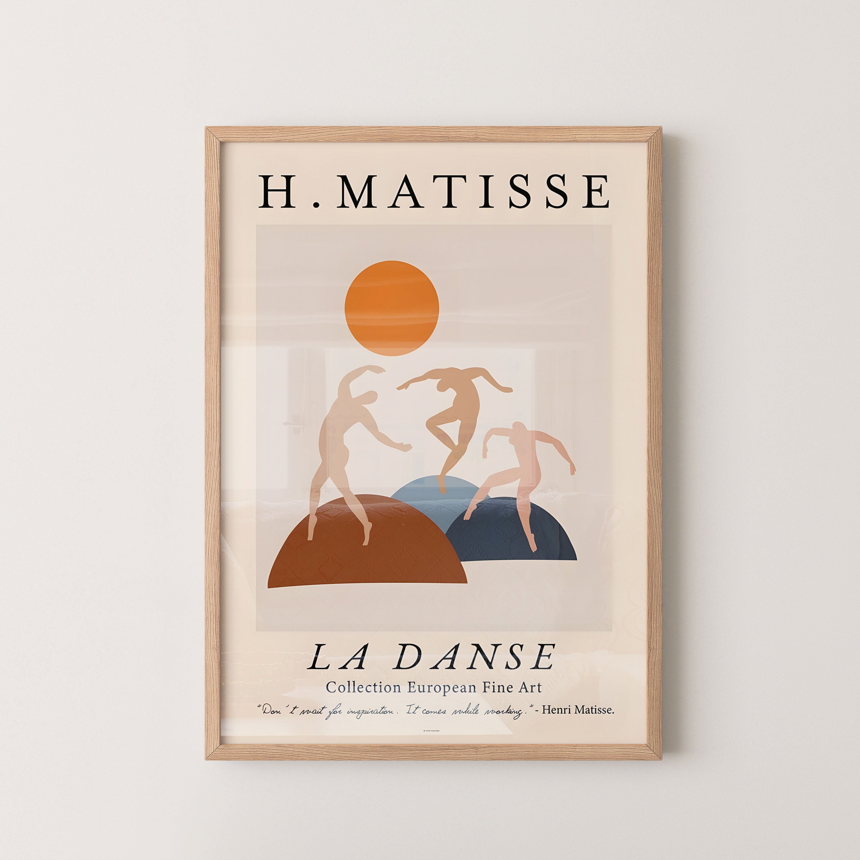 Matisse La Danse Minimal Figures