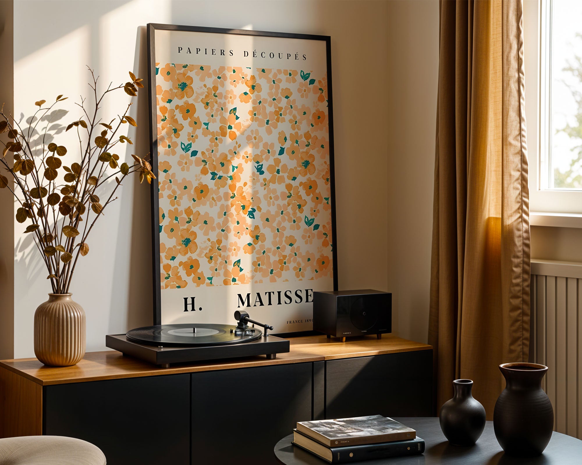 Matisse Floral Cutout Pattern