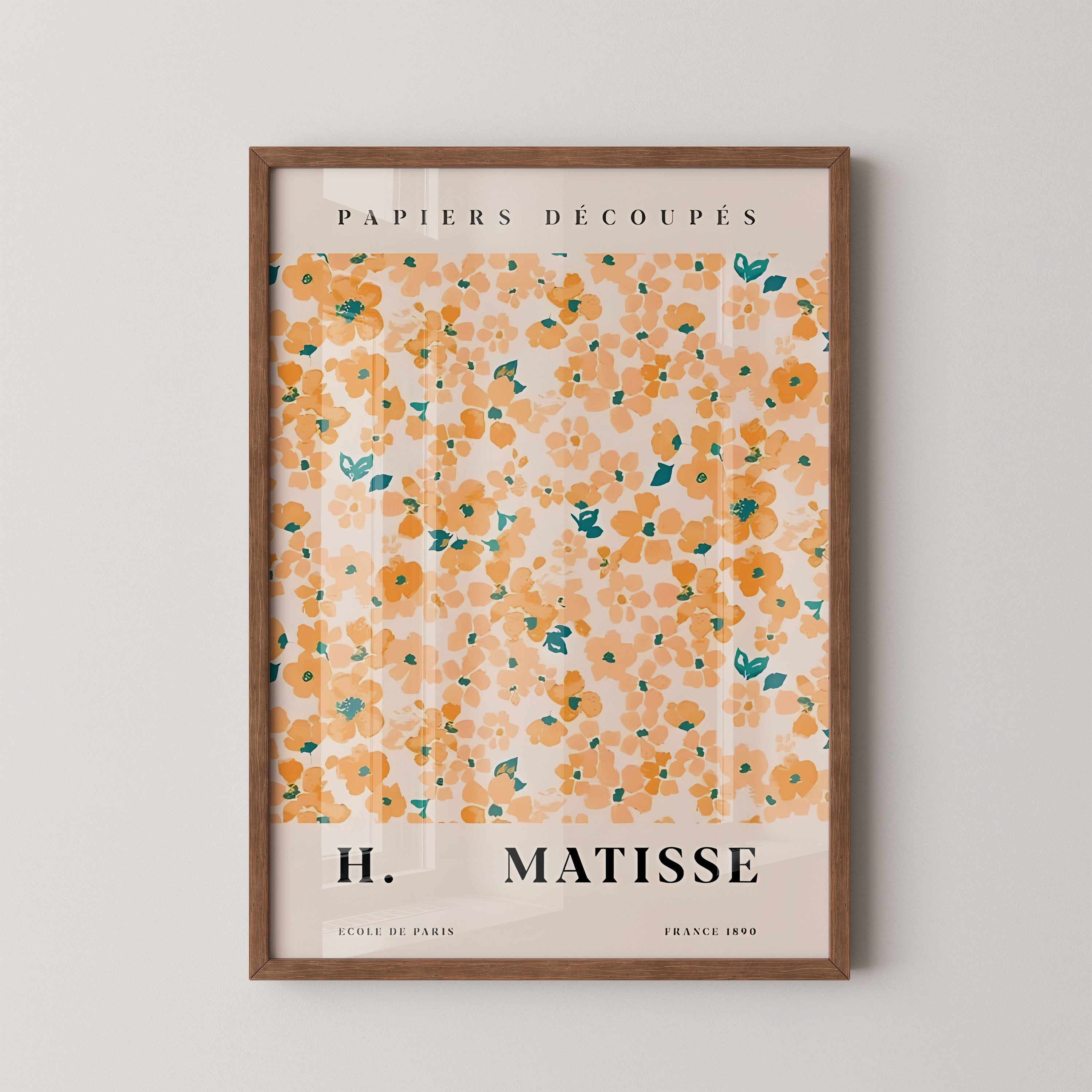 Matisse Floral Cutout Pattern