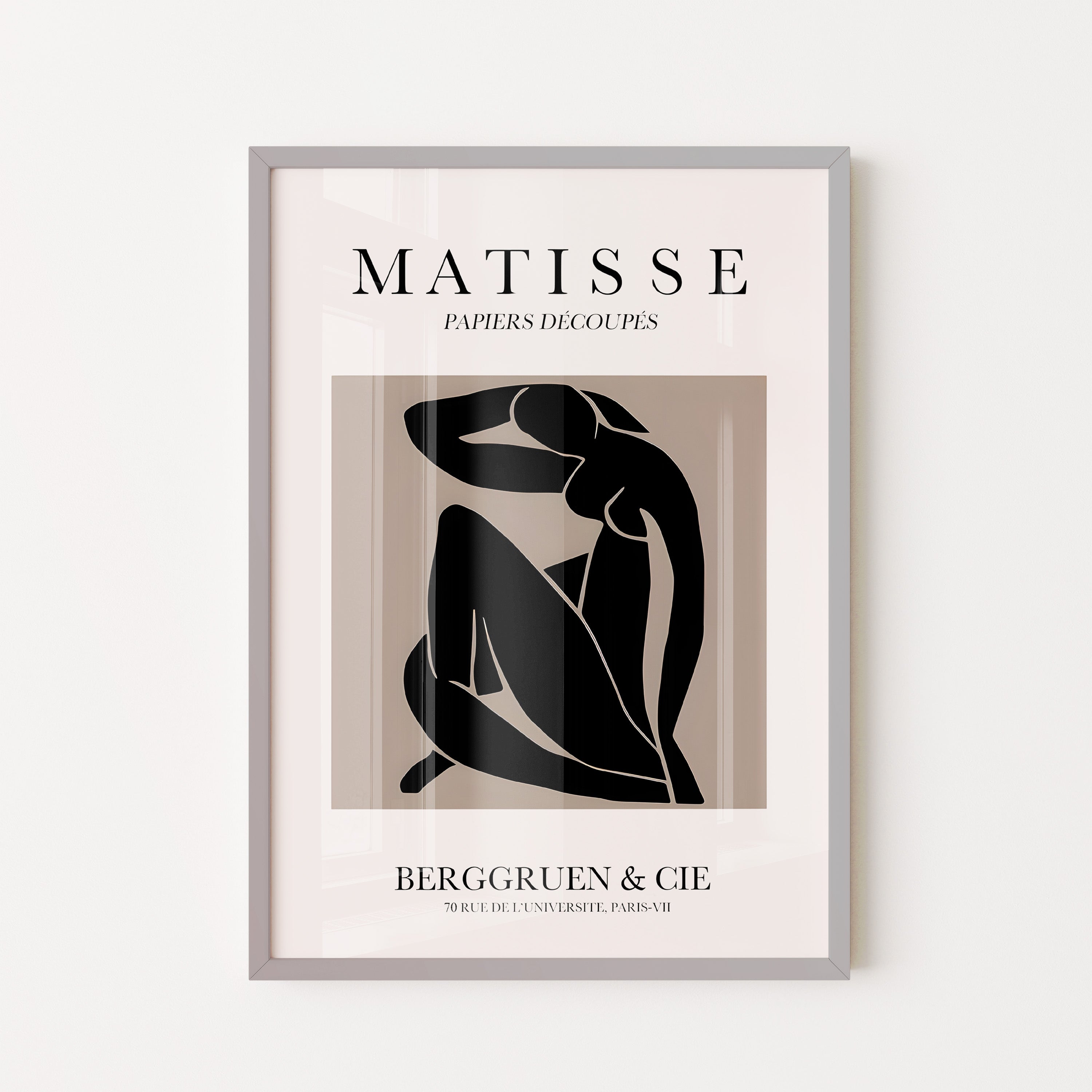 Matisse Seated Nude Cutout