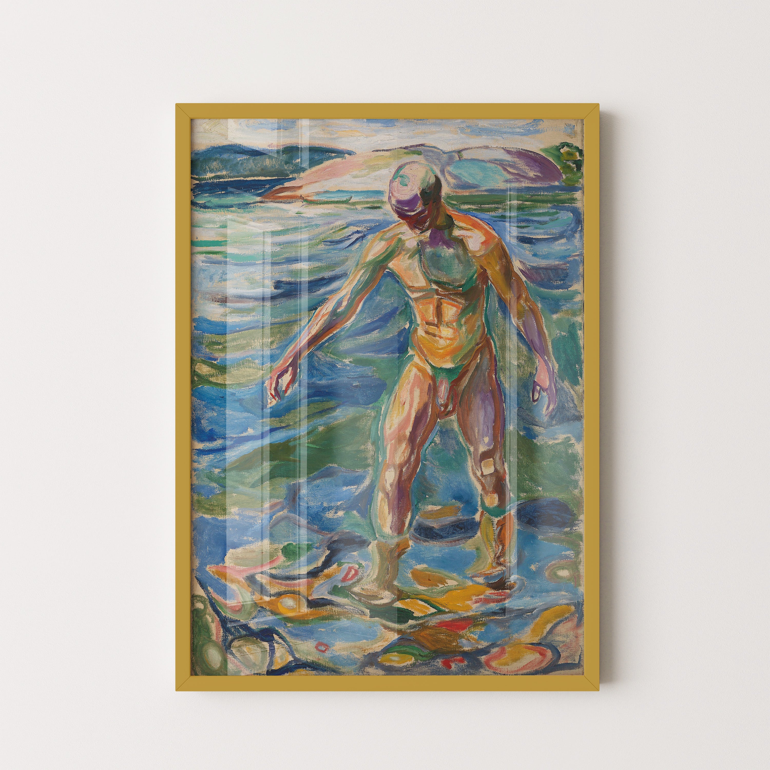 Edvard Munch Bathing Man