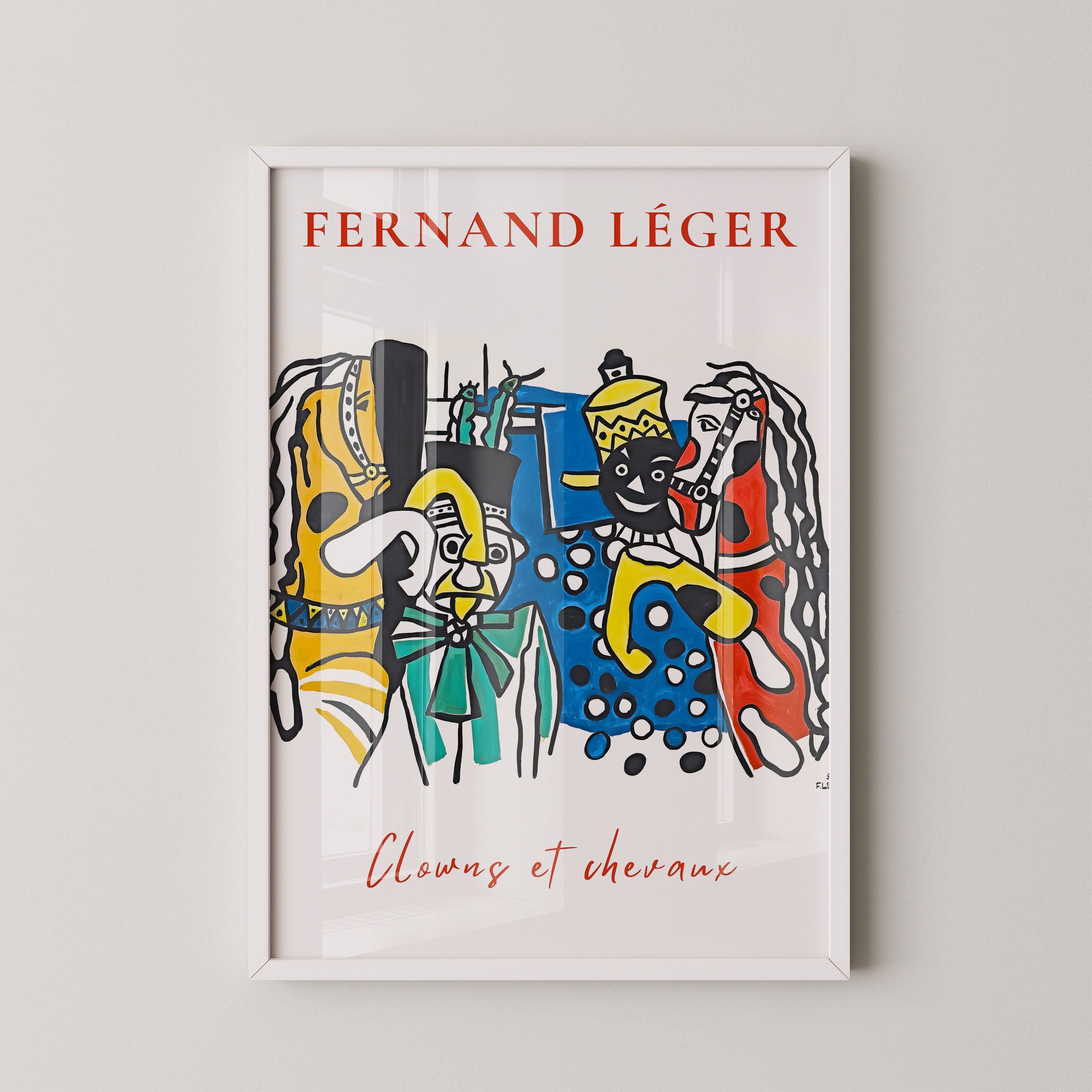 Léger Clowns And Horses