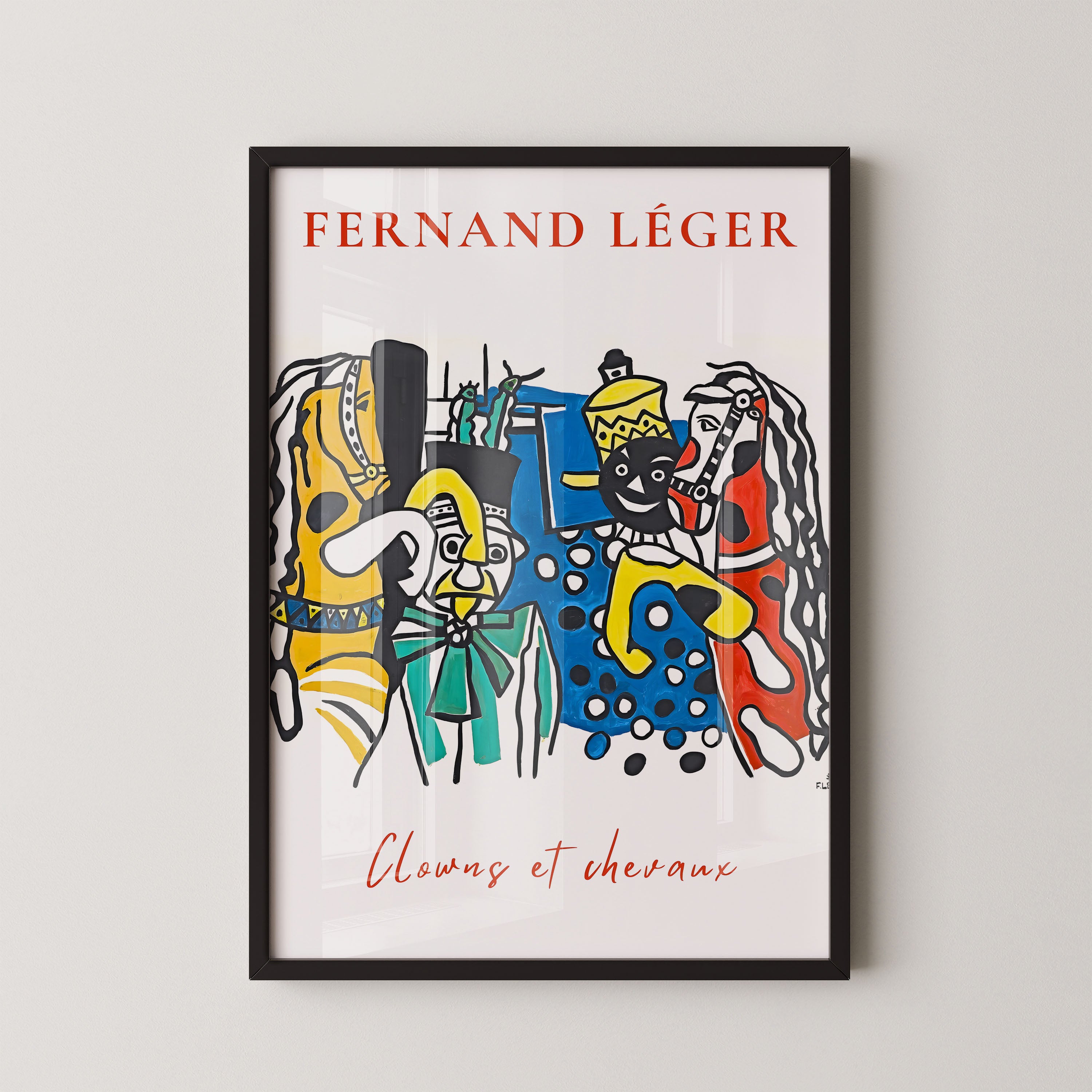 Léger Clowns And Horses