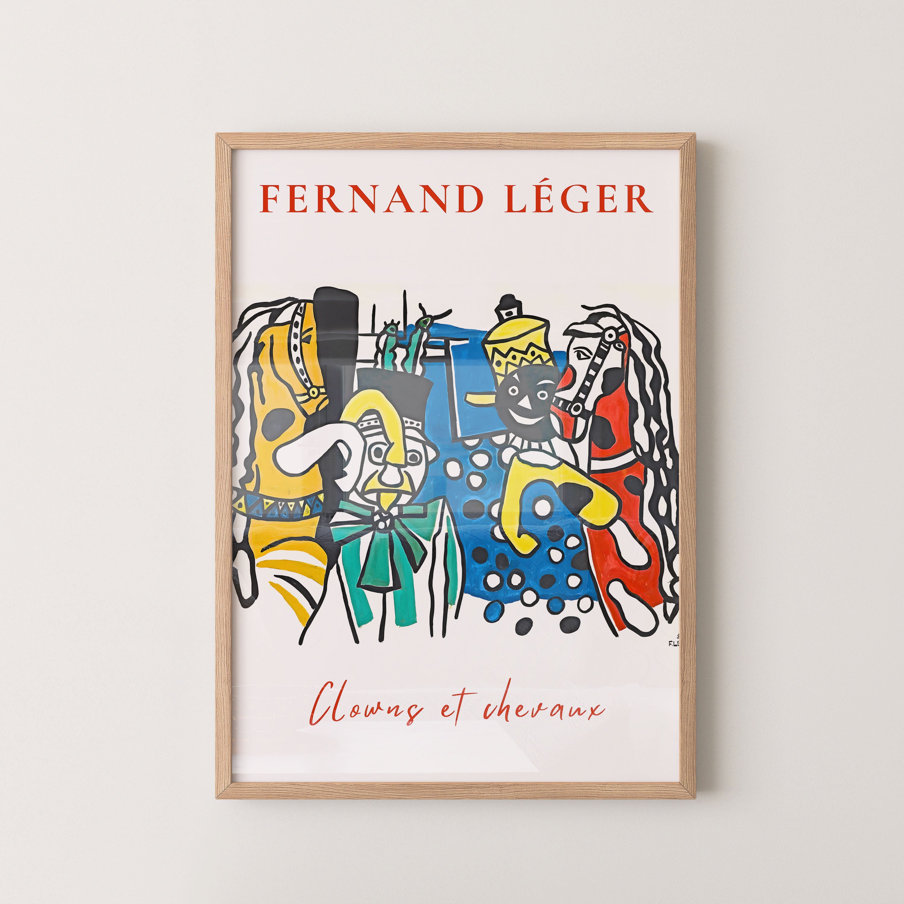 Léger Clowns And Horses