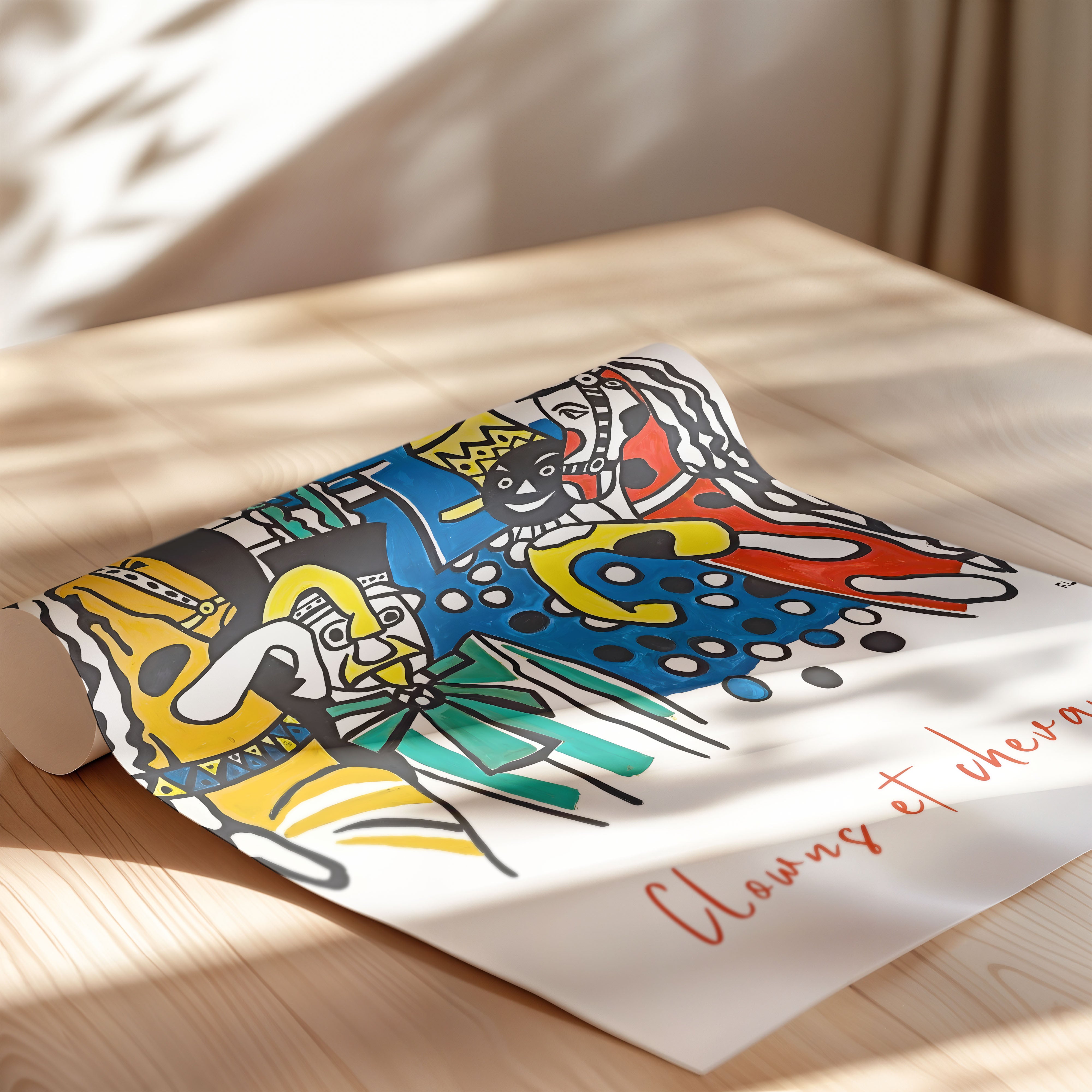 Léger Clowns And Horses
