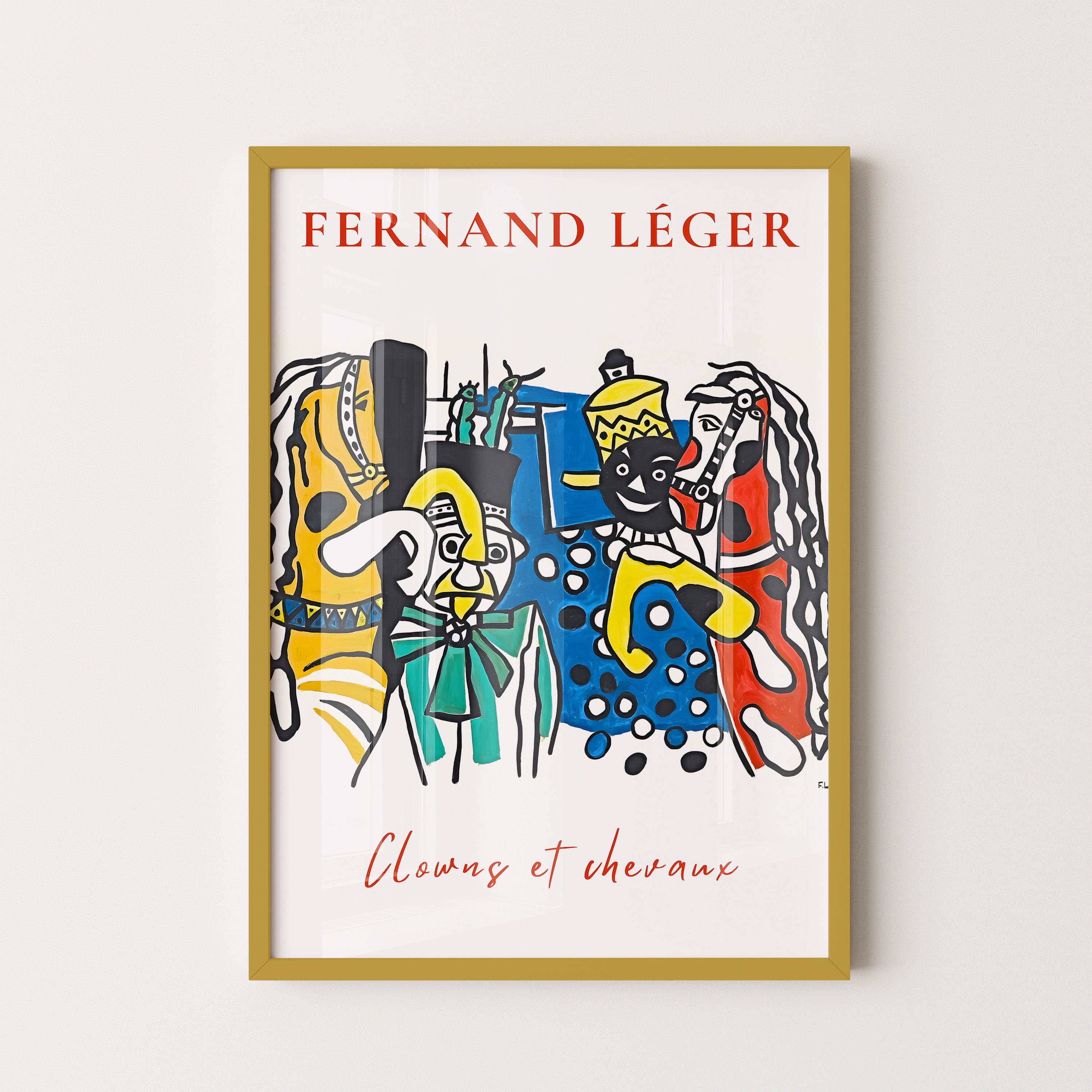 Léger Clowns And Horses
