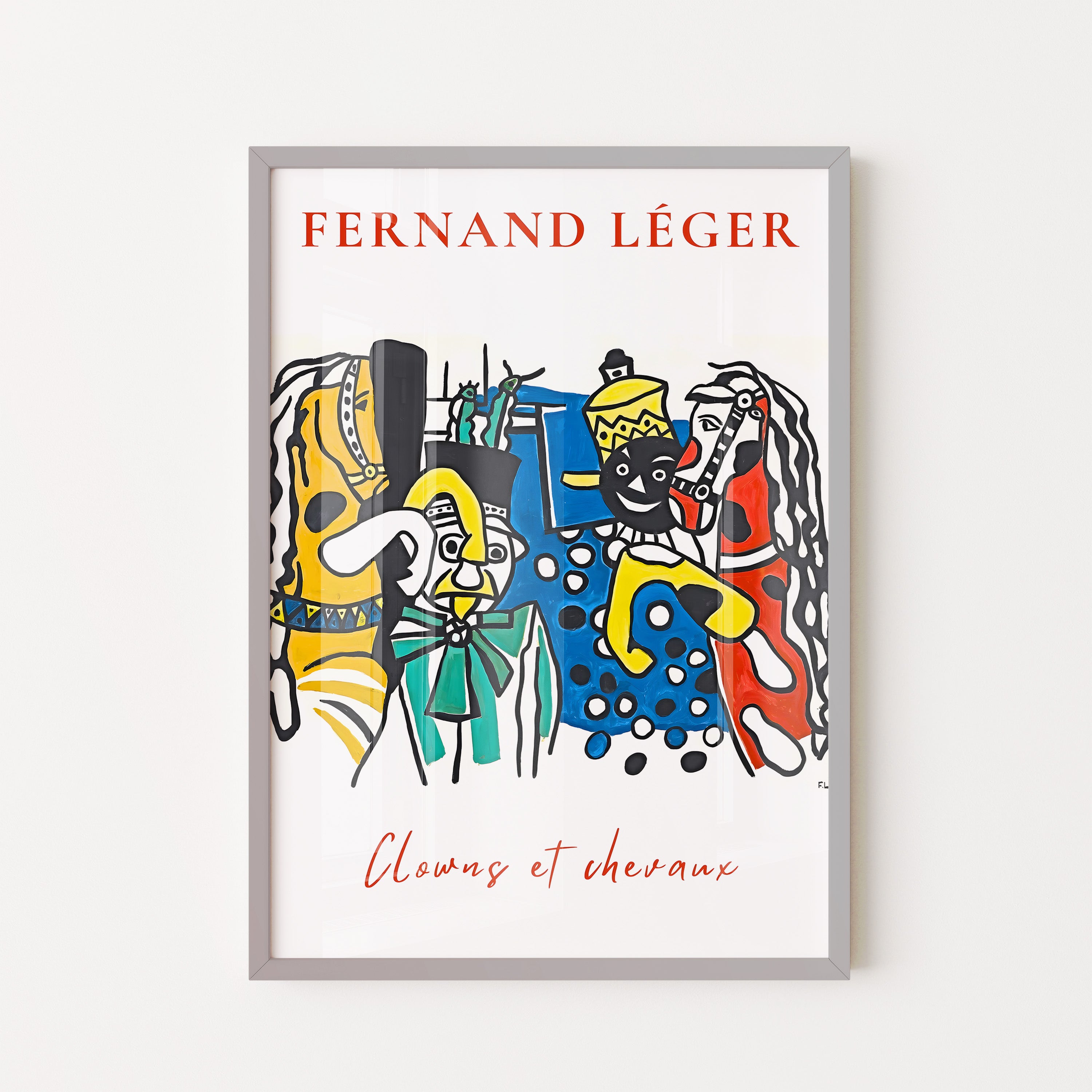 Léger Clowns And Horses