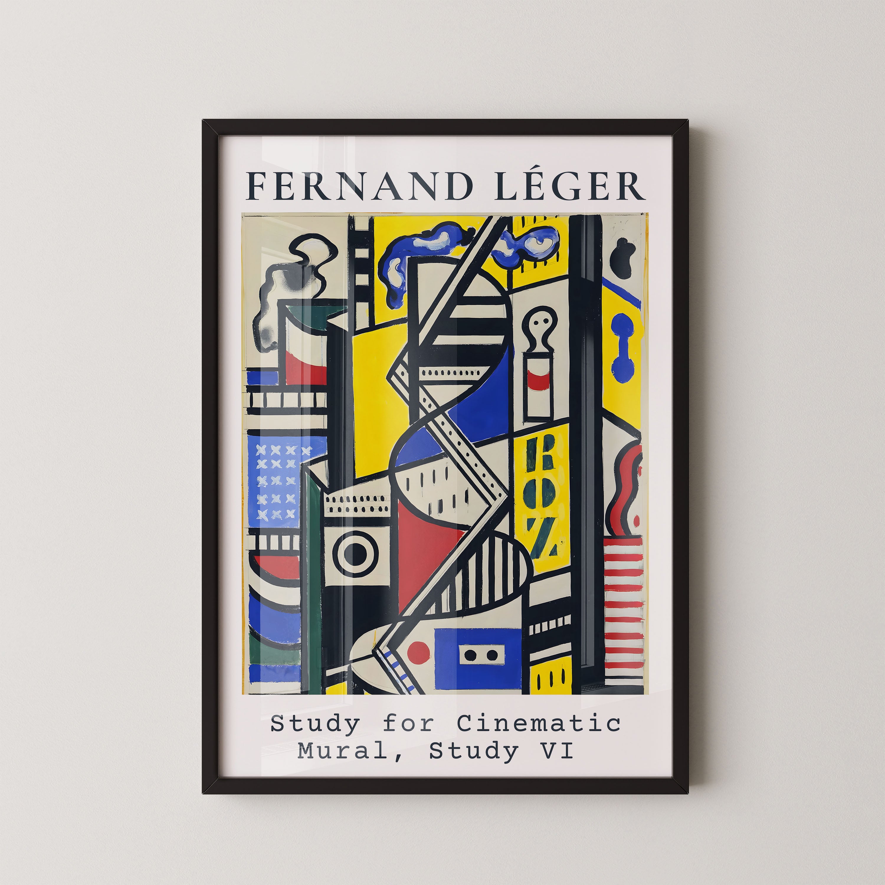 Léger Cinematic Mural Study VI