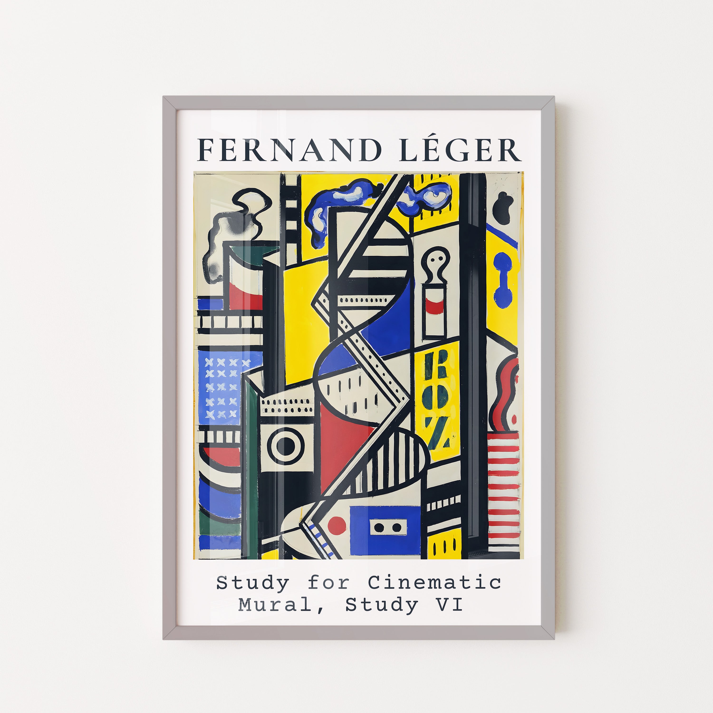 Léger Cinematic Mural Study VI