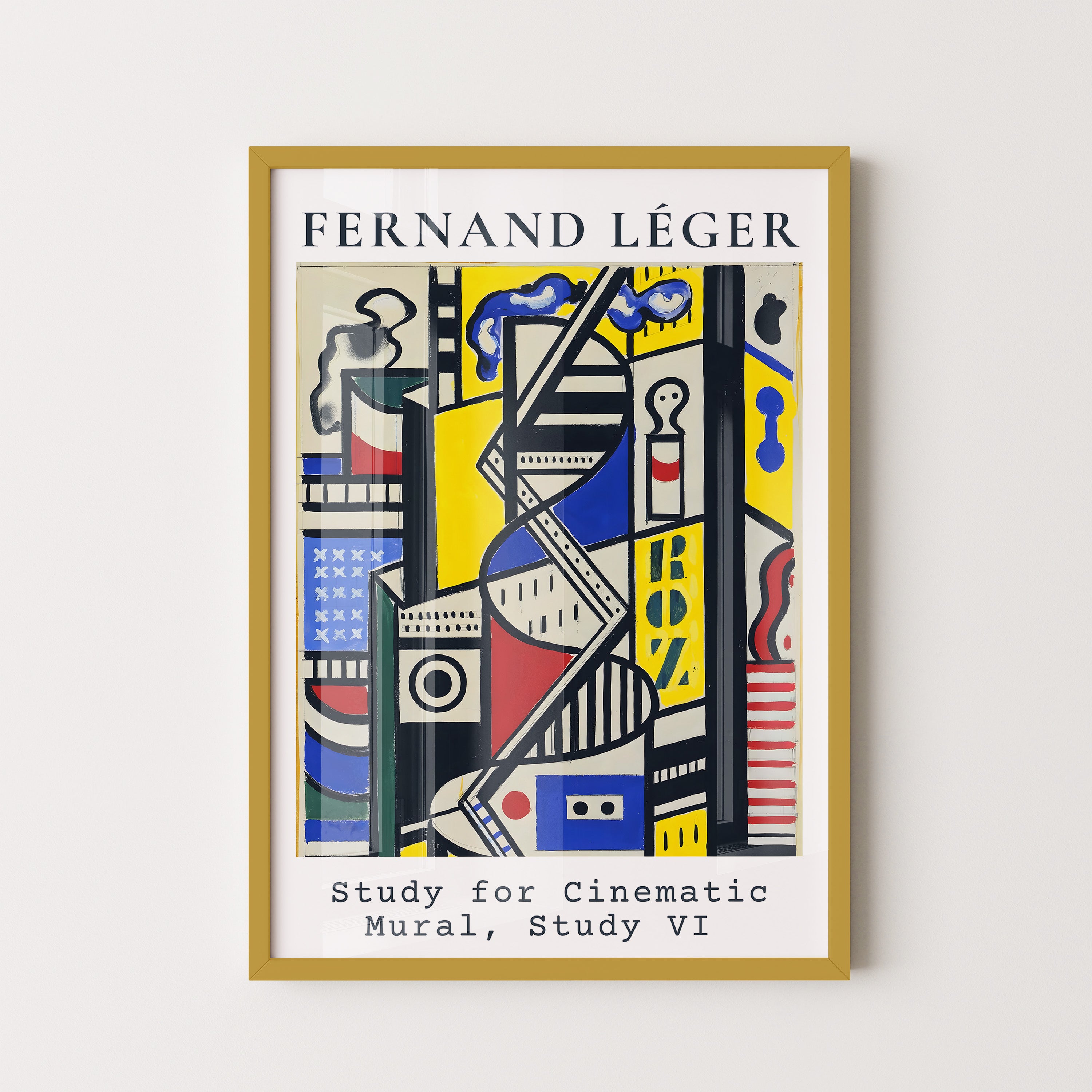 Léger Cinematic Mural Study VI