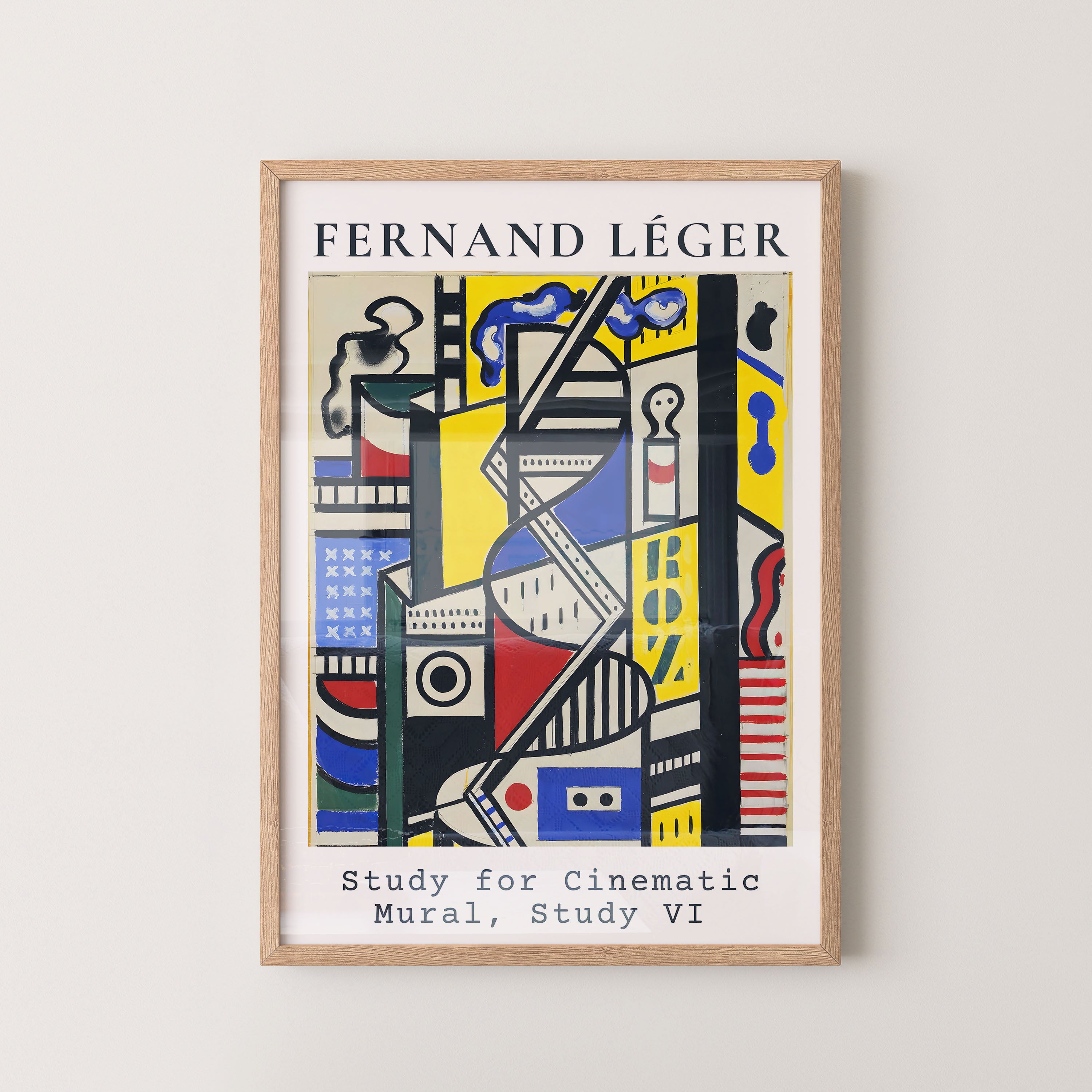 Léger Cinematic Mural Study VI
