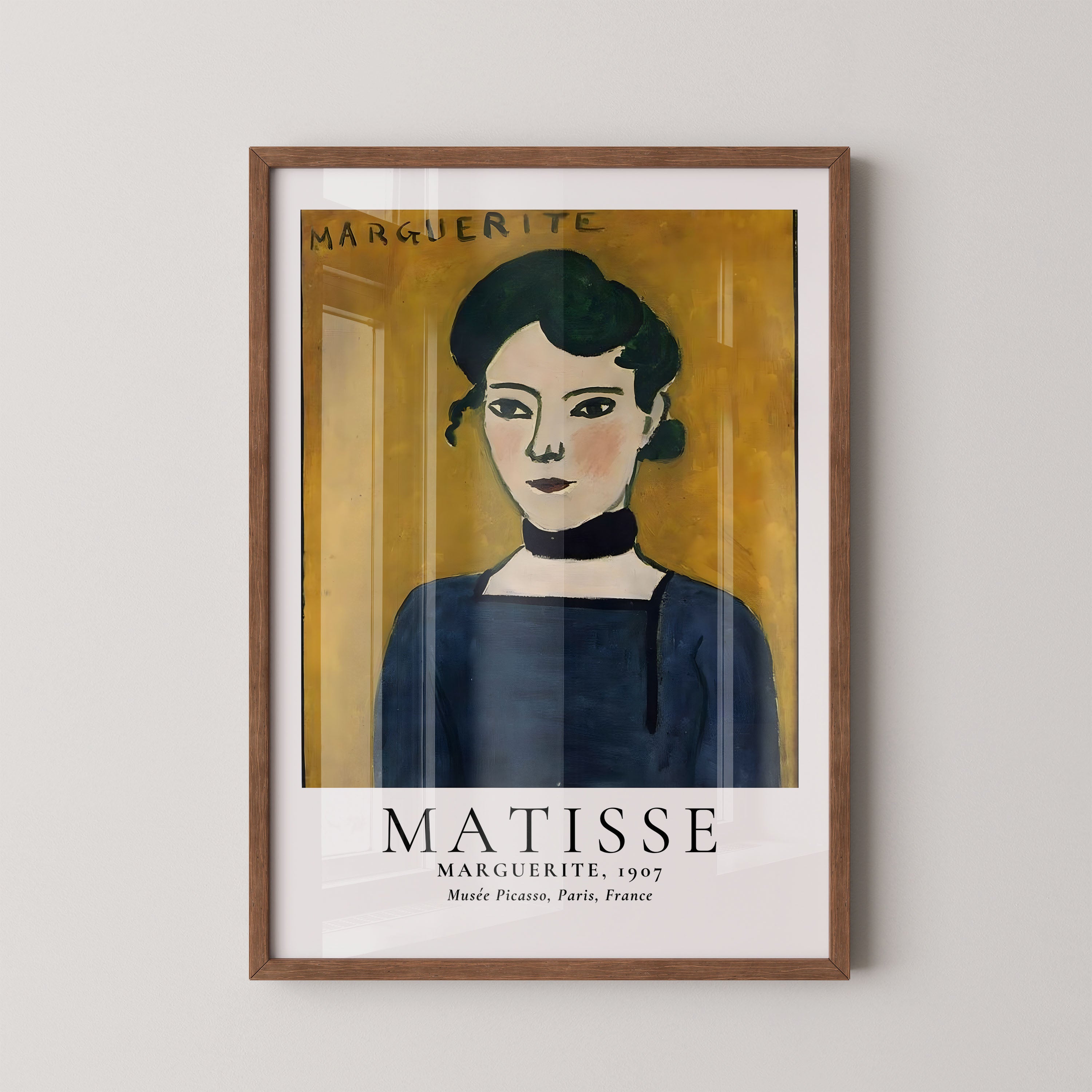 Henri Matisse Marguerite Portrait 1907